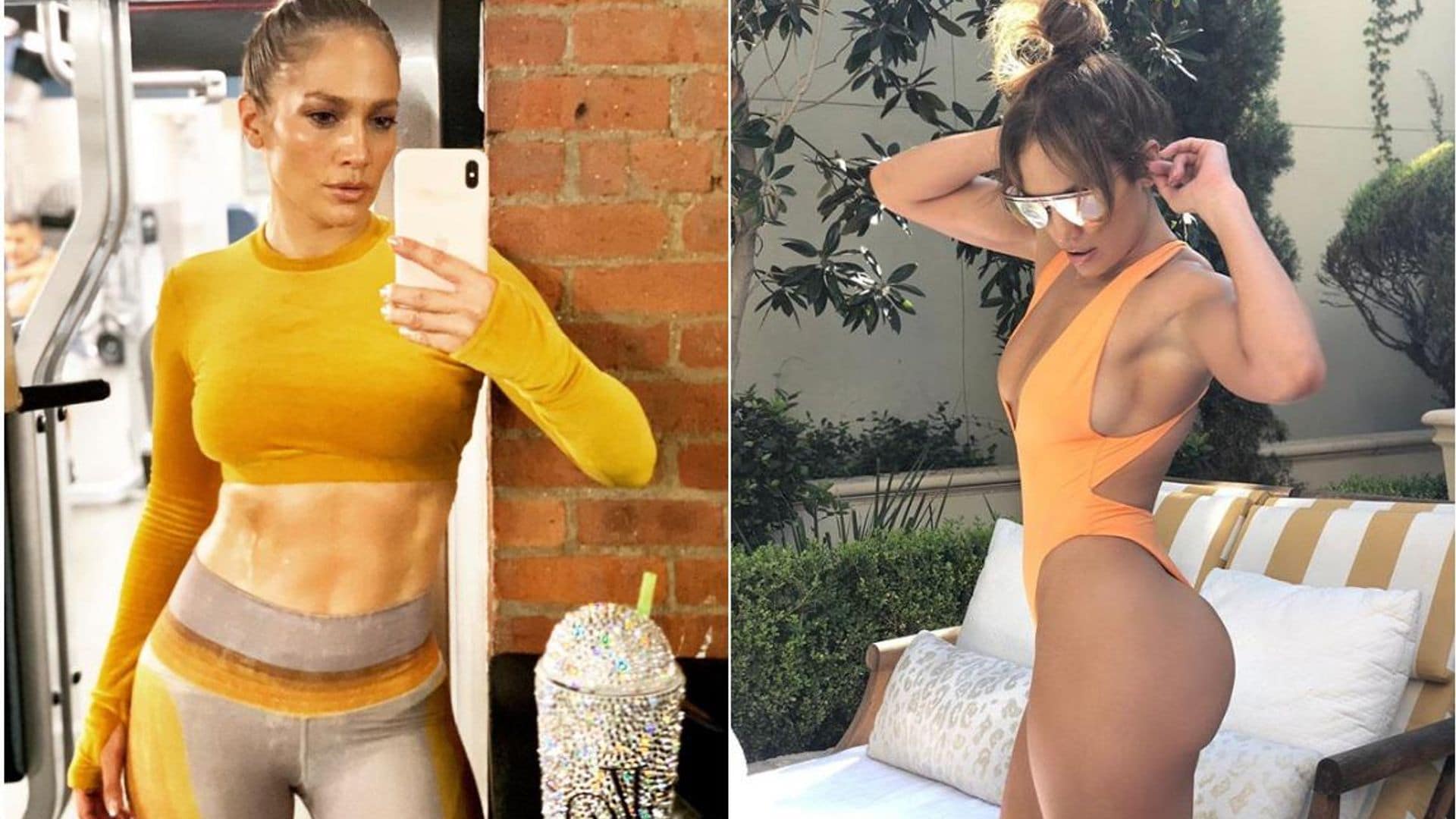 Jennifer Lopez muestra el ejercicio para conseguir glúteos de acero