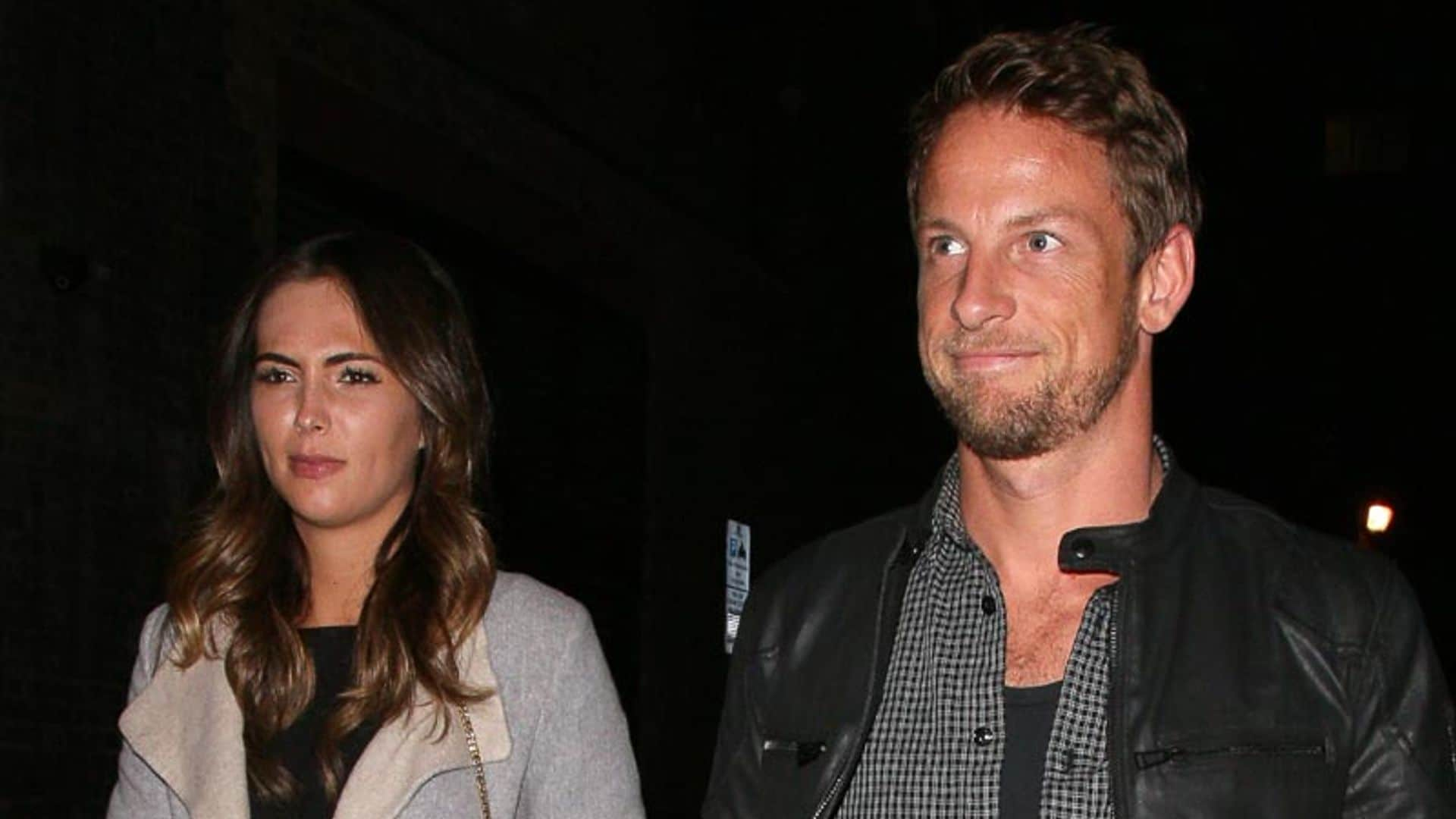 Jenson Button presume de novia en Londres