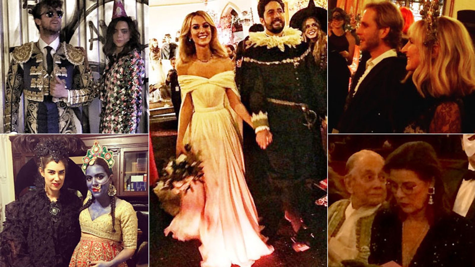 ¿Una fiesta de Halloween? ¡No! Es la segunda boda del hermano de Tatiana Santo Domingo