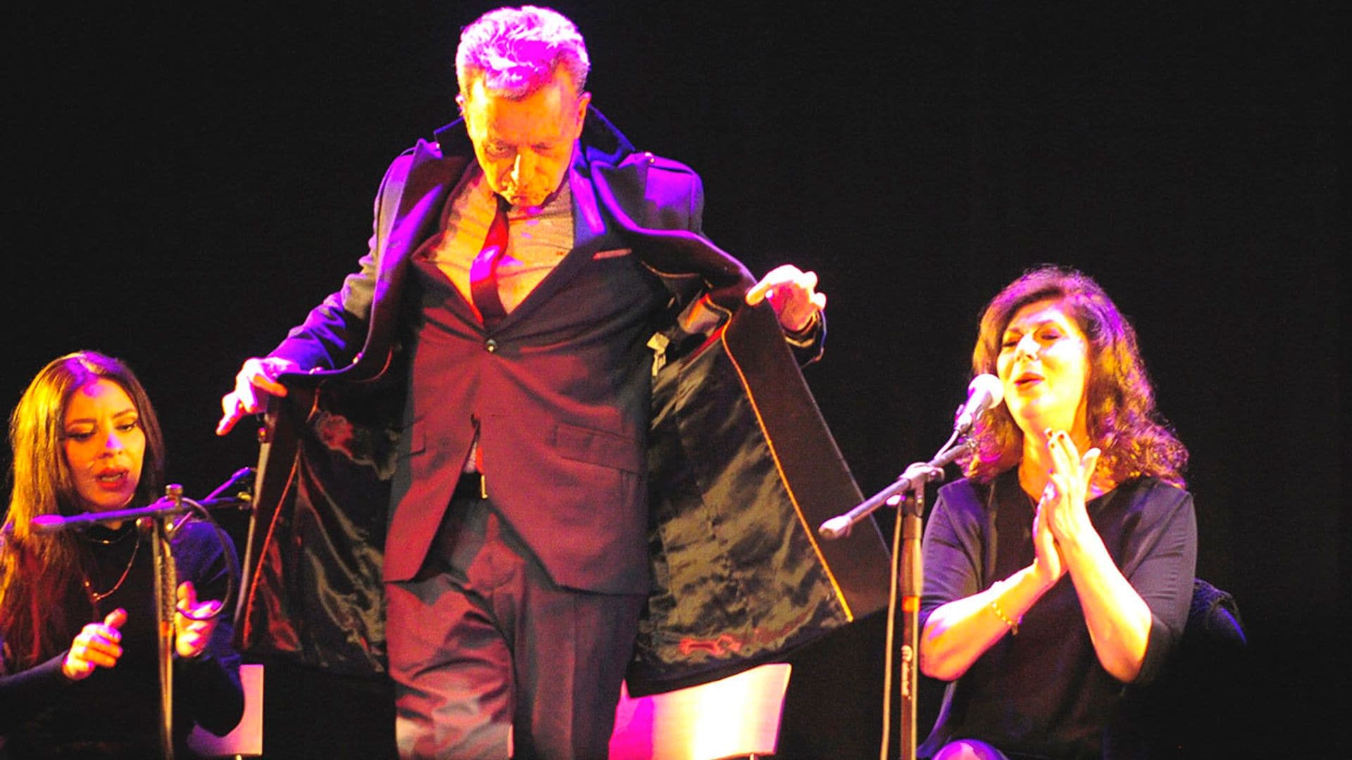 La explosión de felicidad de Ortega Cano que se arranca a bailar flamenco con su amiga Isabel Luna