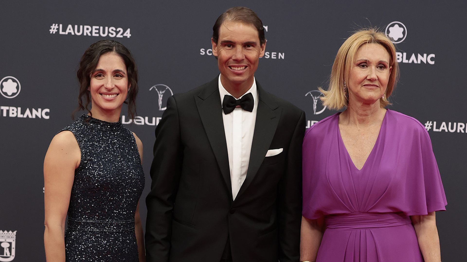 El inspirador discurso de Mery Perelló en los premios Laureus, arropada por Rafa Nadal y su suegra