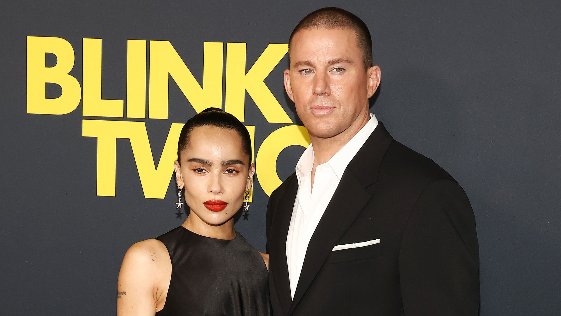 Zoe Kravitz y su prometido Channing Tatum posan por primera vez juntos en una alfombra roja tras tres años de relación 