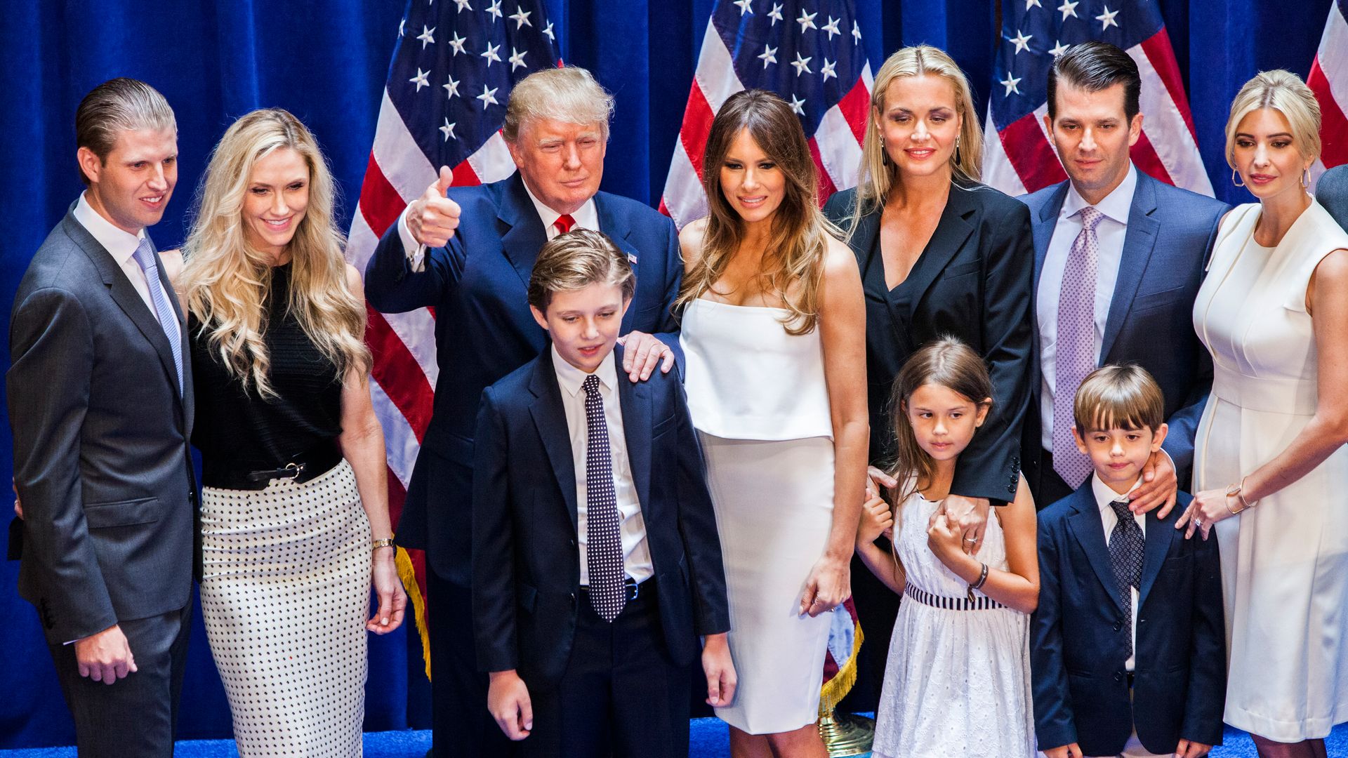 Los hijos de Donald Trump se muestran como los más orgullosos tras el triunfo de su padre