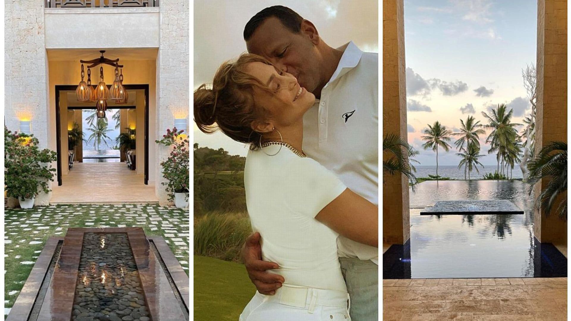 Así es el idílico lugar en el que JLo y A-Rod se reconcilian en República Dominicana