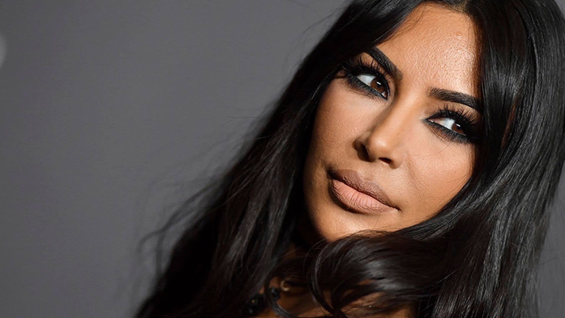 Las pestañas XXL de Kim Kardashian se consiguen con un cosmético inesperado