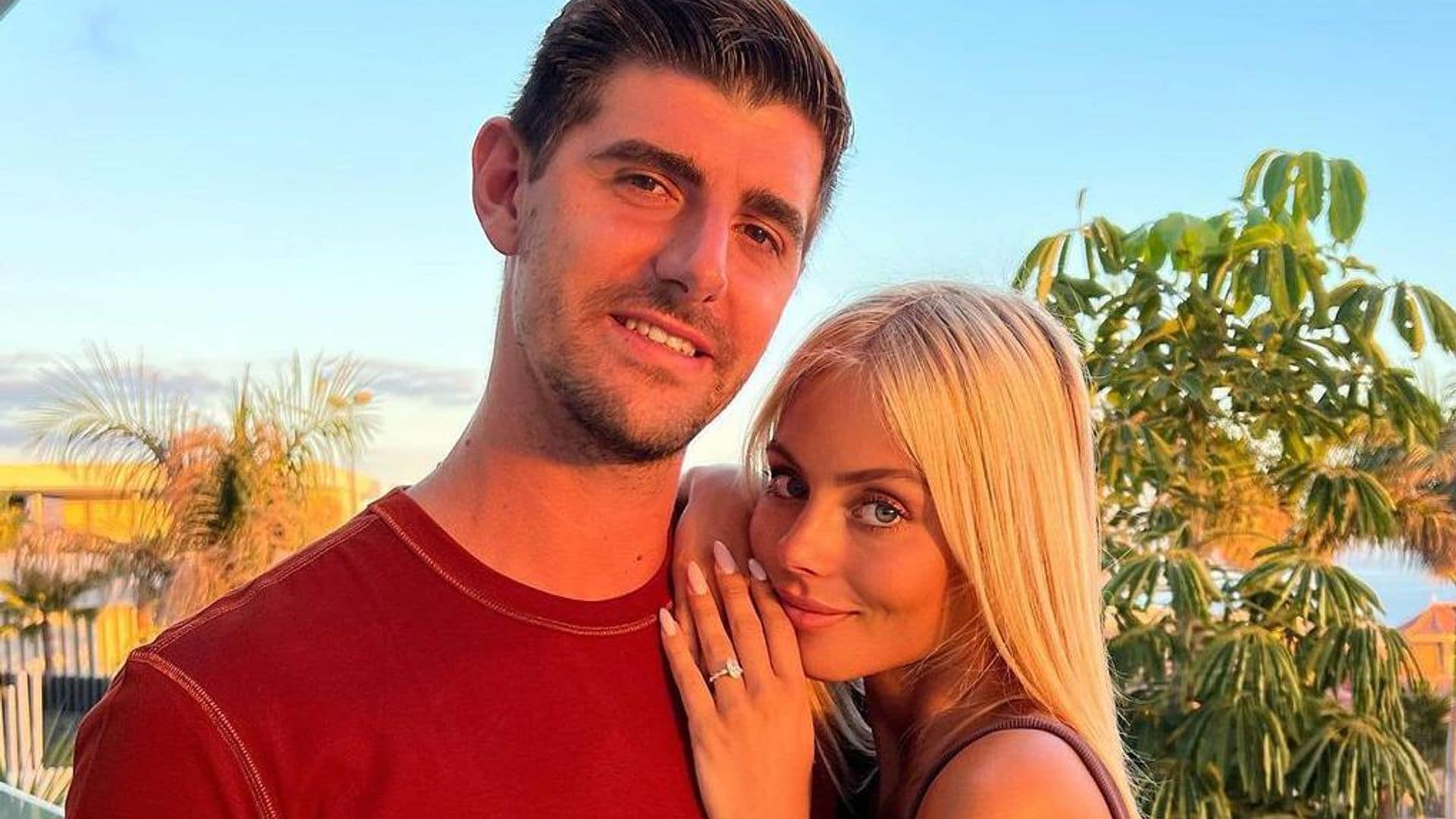 La espectacular novia de Thibaut Courtois, la modelo Mishel Gerzig, habla por primera vez de su compromiso y futura boda