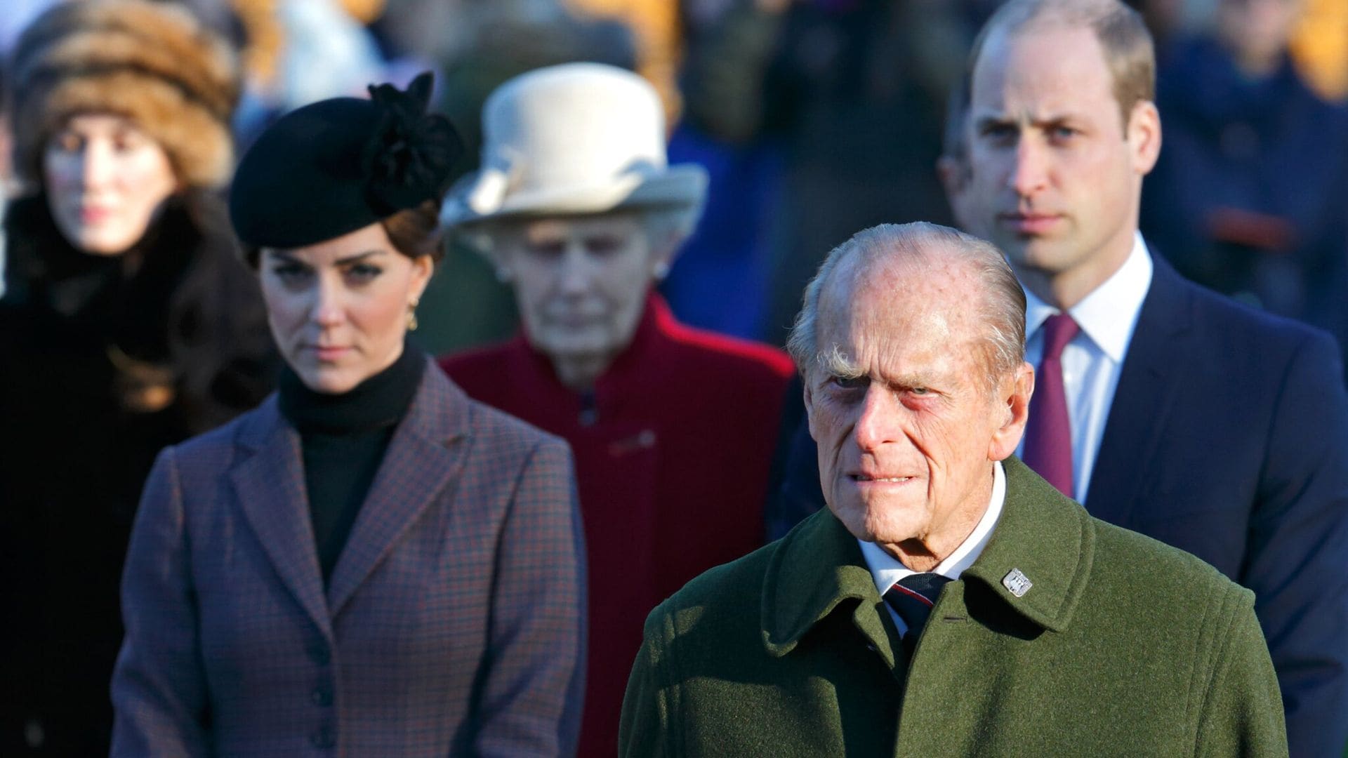 El príncipe William y Kate Middleton están de luto por la muerte del príncipe Felipe