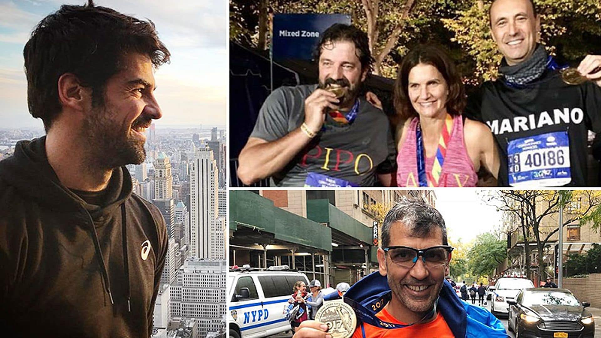 Miguel Ángel Muñoz, Rosauro Varo, Samantha Vallejo-Nágera... ¡todos a una en la maratón de Nueva York!