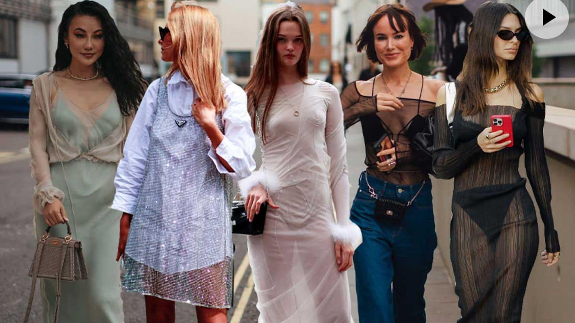 Transparencias de día y de noche: guía de estilo para apostar por la tendencia sexy y sofisticada