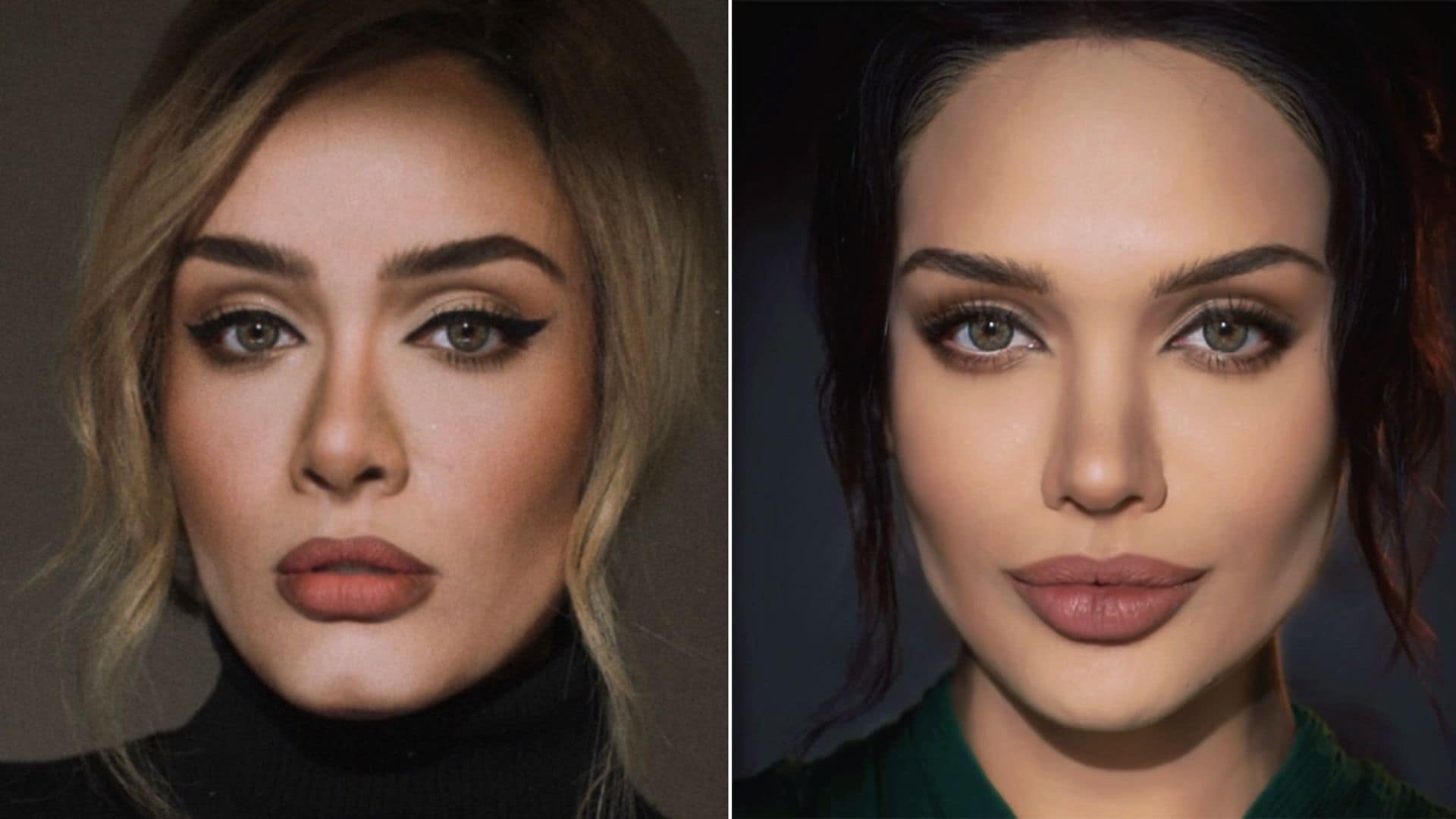 De Angelina Jolie a Rihanna: las transformaciones de esta maquilladora te van a dejar sin palabras