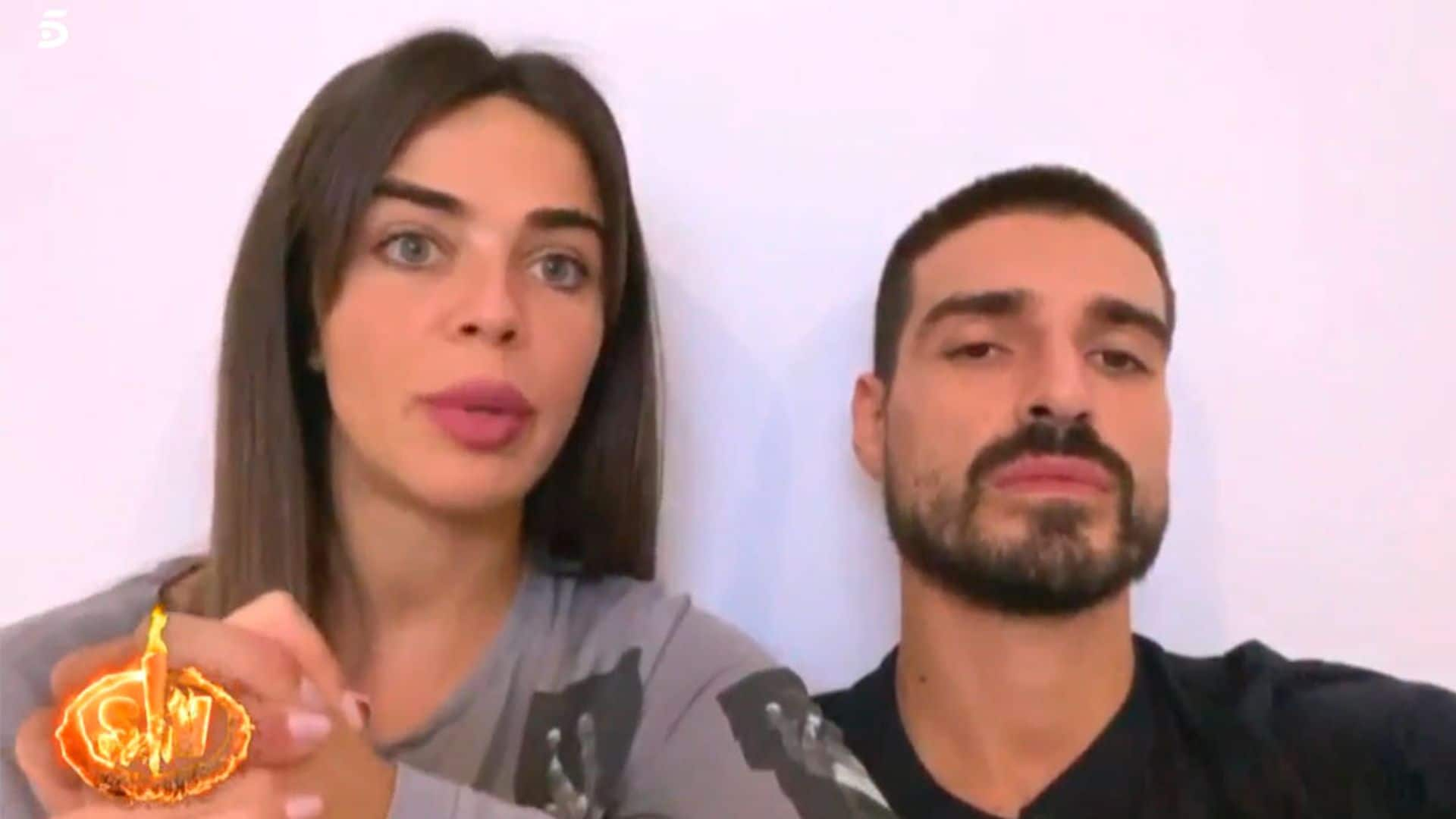 Violeta y Fabio, ausentes en la última gala de 'Supervivientes': 'Probablemente estemos contagiados'