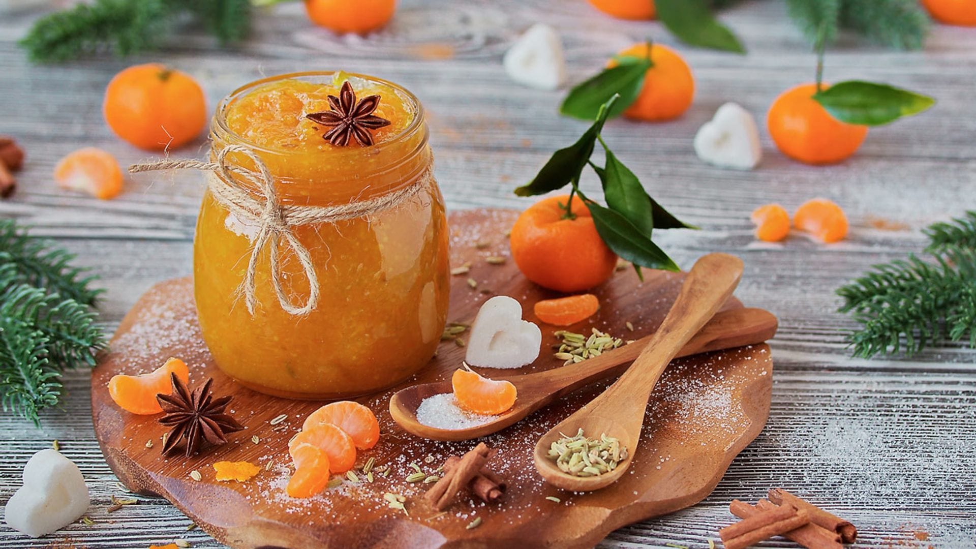 'Chutney' de mandarina con anís