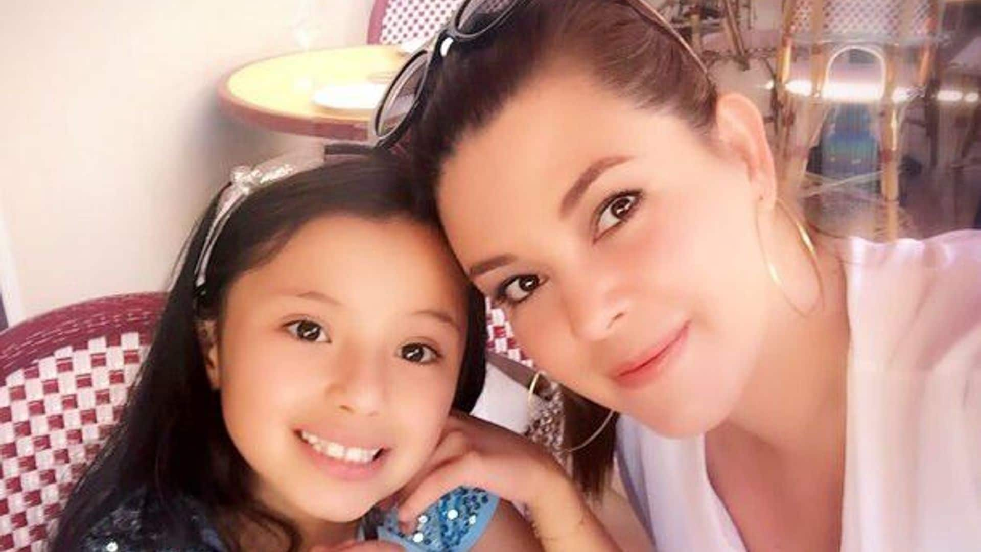 Alicia Machado y su preocupación por un caso de coronavirus en la escuela de su hija