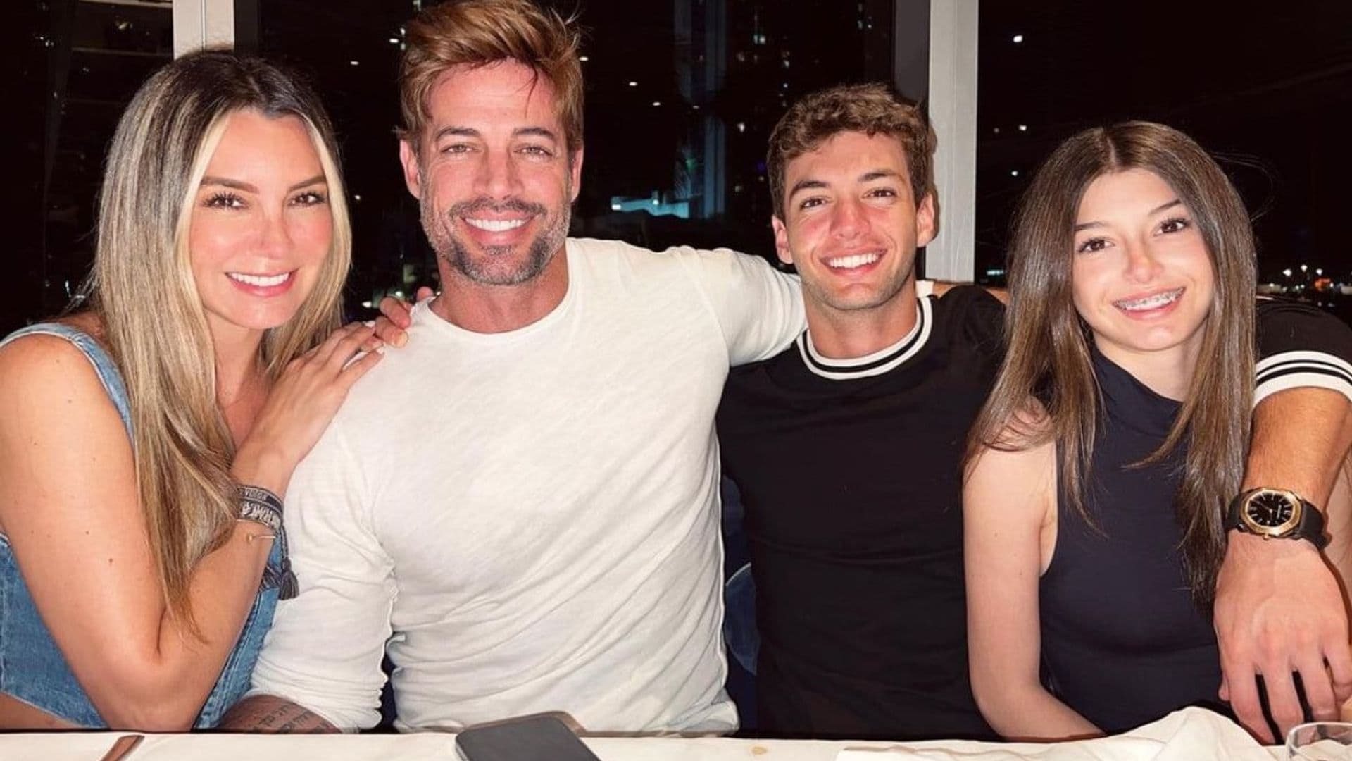 William Levy y Elizabeth Gutiérrez reaparecen juntos en el cumpleaños 17 de su hijo Christopher