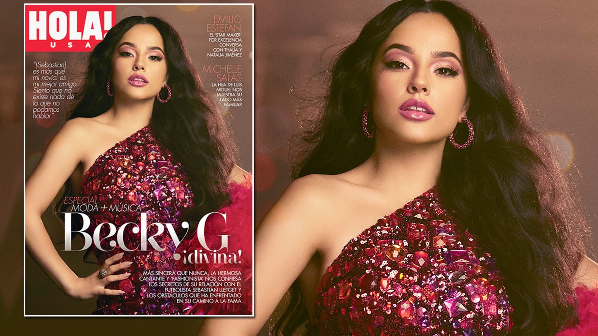 Entrevista exclusiva en HOLA! USA: Becky G, divina y más sincera que nunca