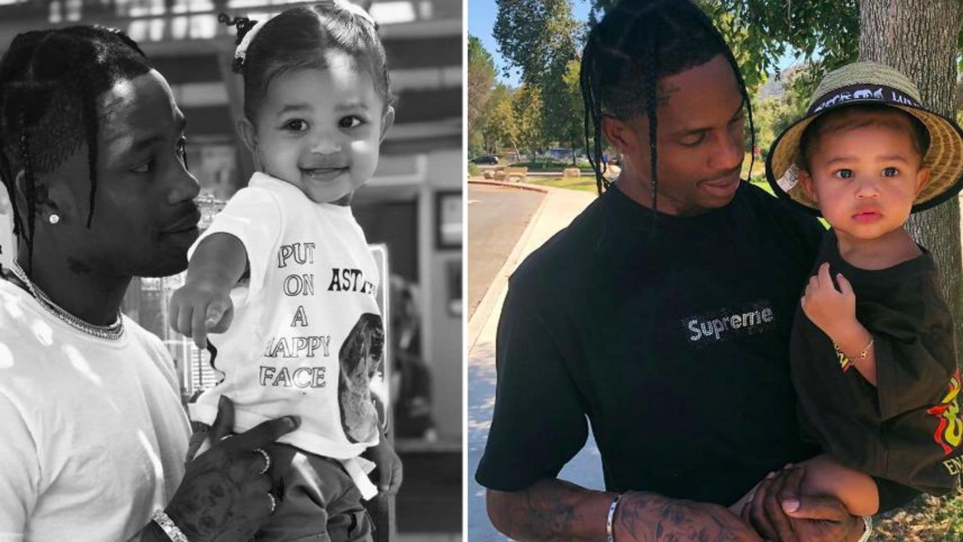 Travis Scott y las fotos que muestran su gran parecido con Stormi