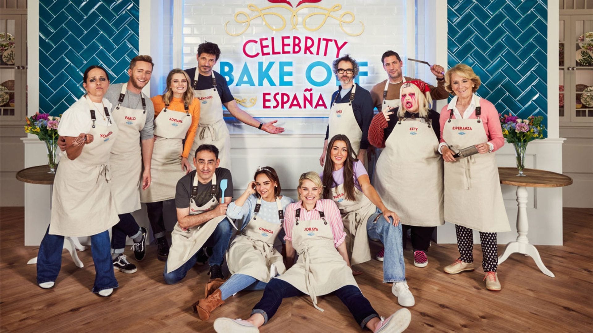El elenco de 'Celebrity Bake Off España' no deja indiferente a nadie (y la primera foto de familia tampoco)