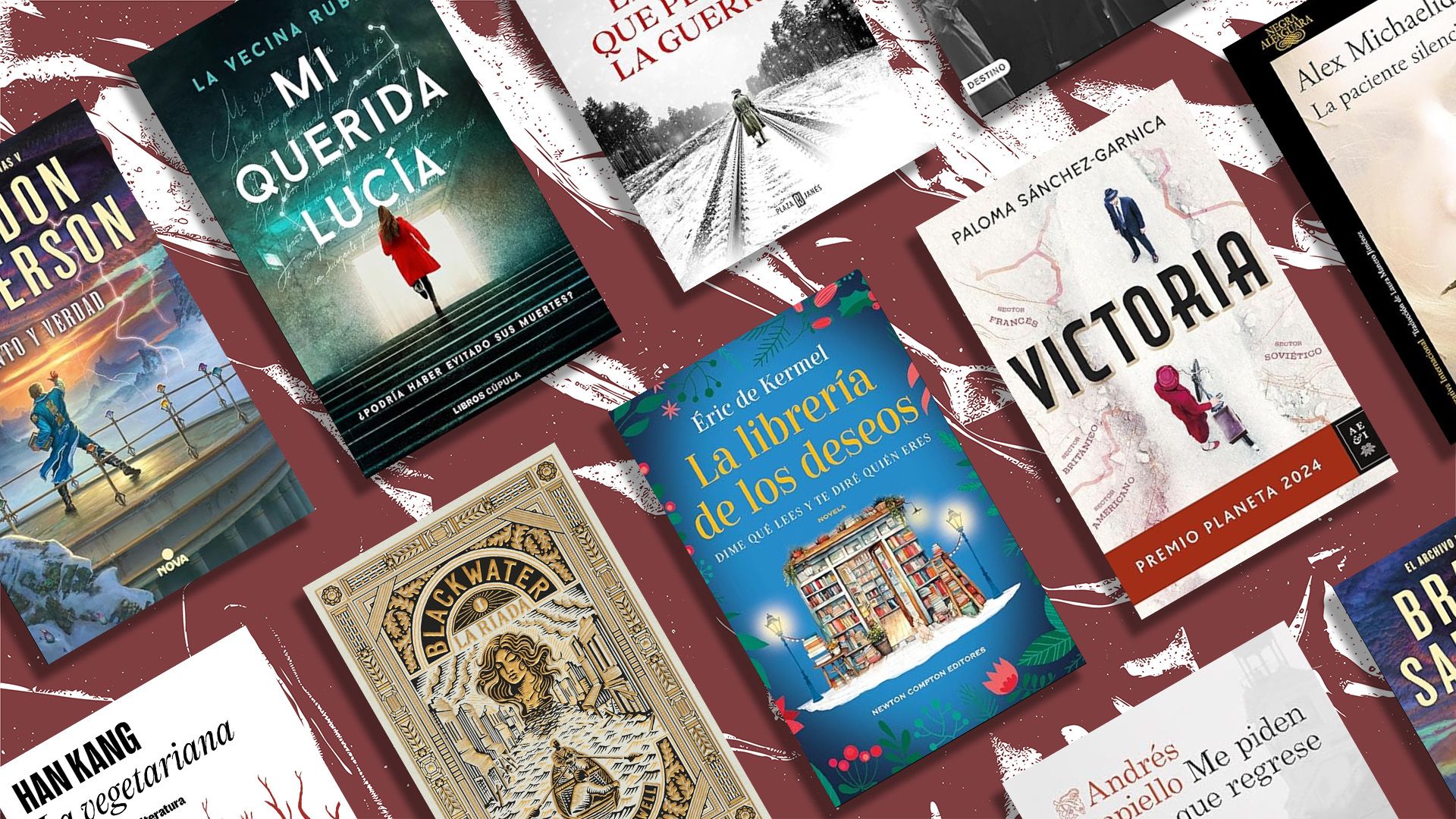 Los 16 libros más vendidos de 2024 en España