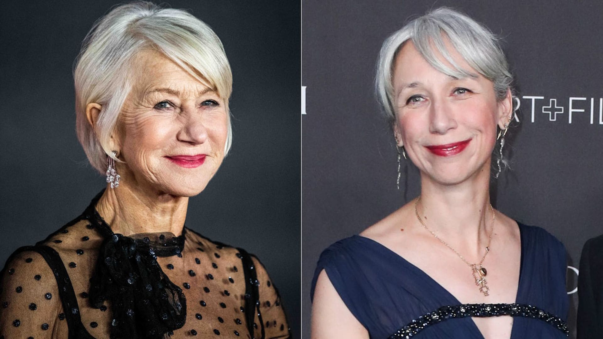 ¿Parecidos razonables? Helen Mirren contesta a las comparaciones con la novia de Keanu Reeves