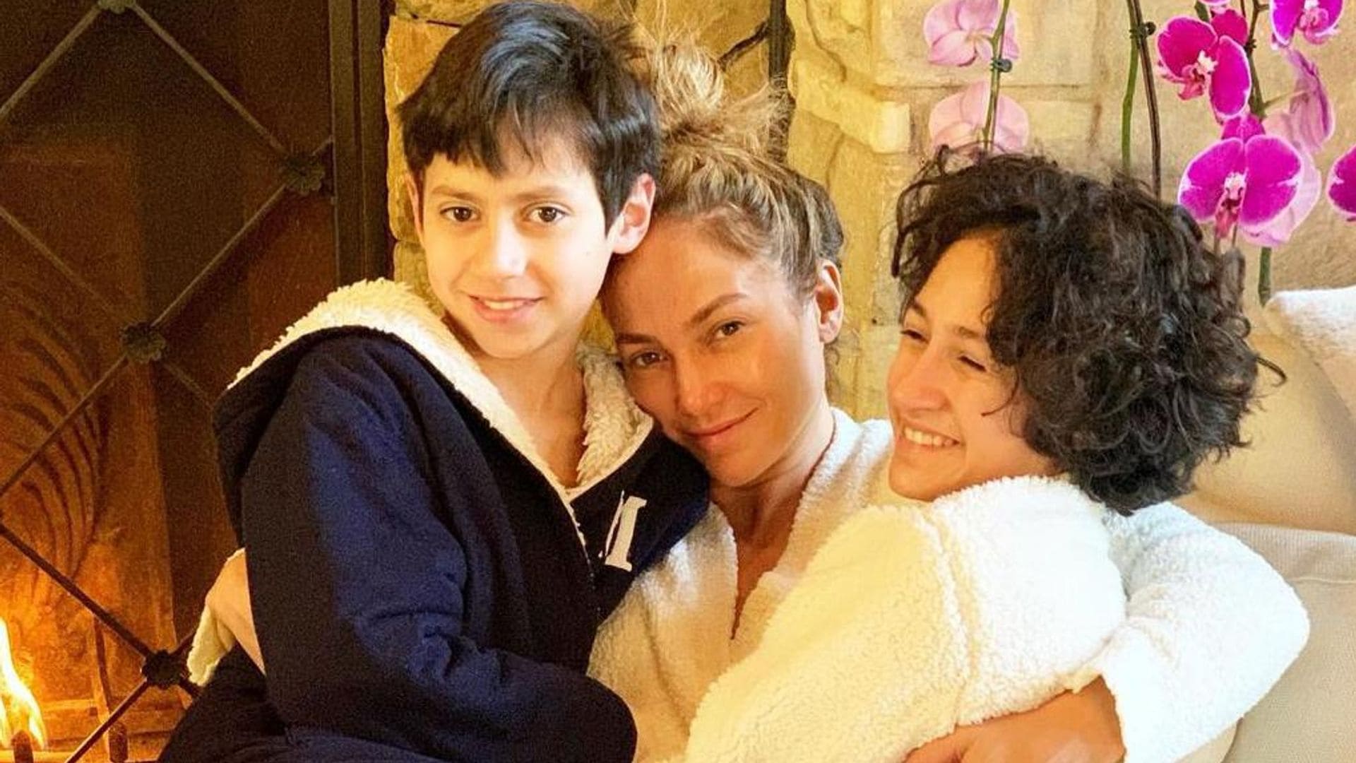 Max, el hijo de Jennifer Lopez y Marc Anthony, hace su debut en el cine