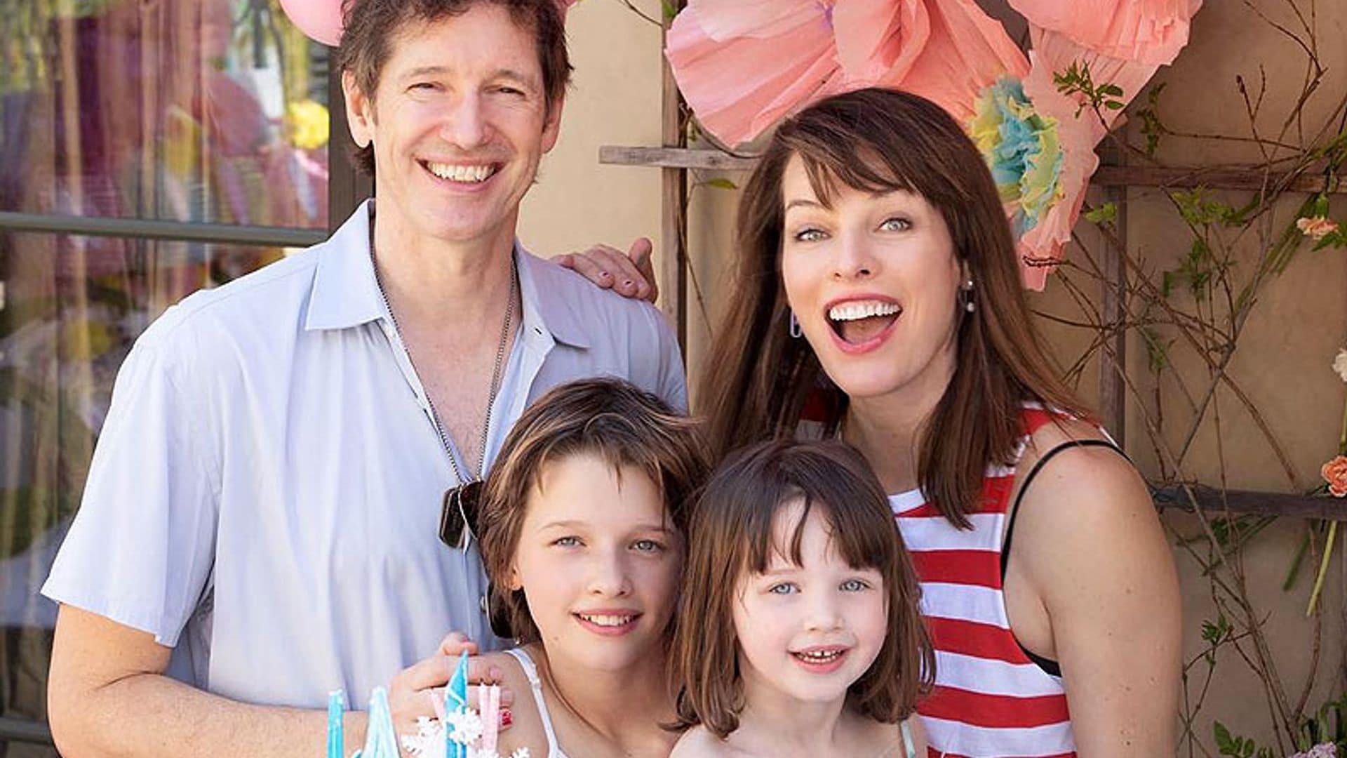 ¡Familia numerosa! Milla Jovovich anuncia que está embarazada y que espera...