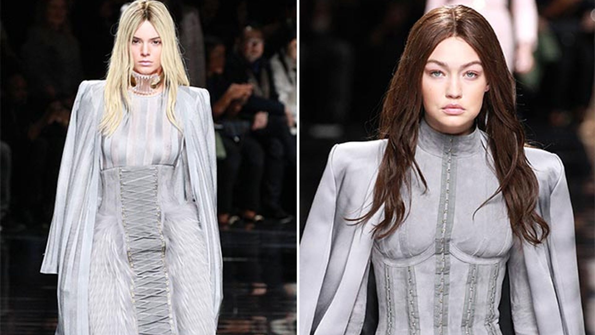 ¡Intercambio de melenas! Kendall y Gigi estrenan 'look' en Balmain