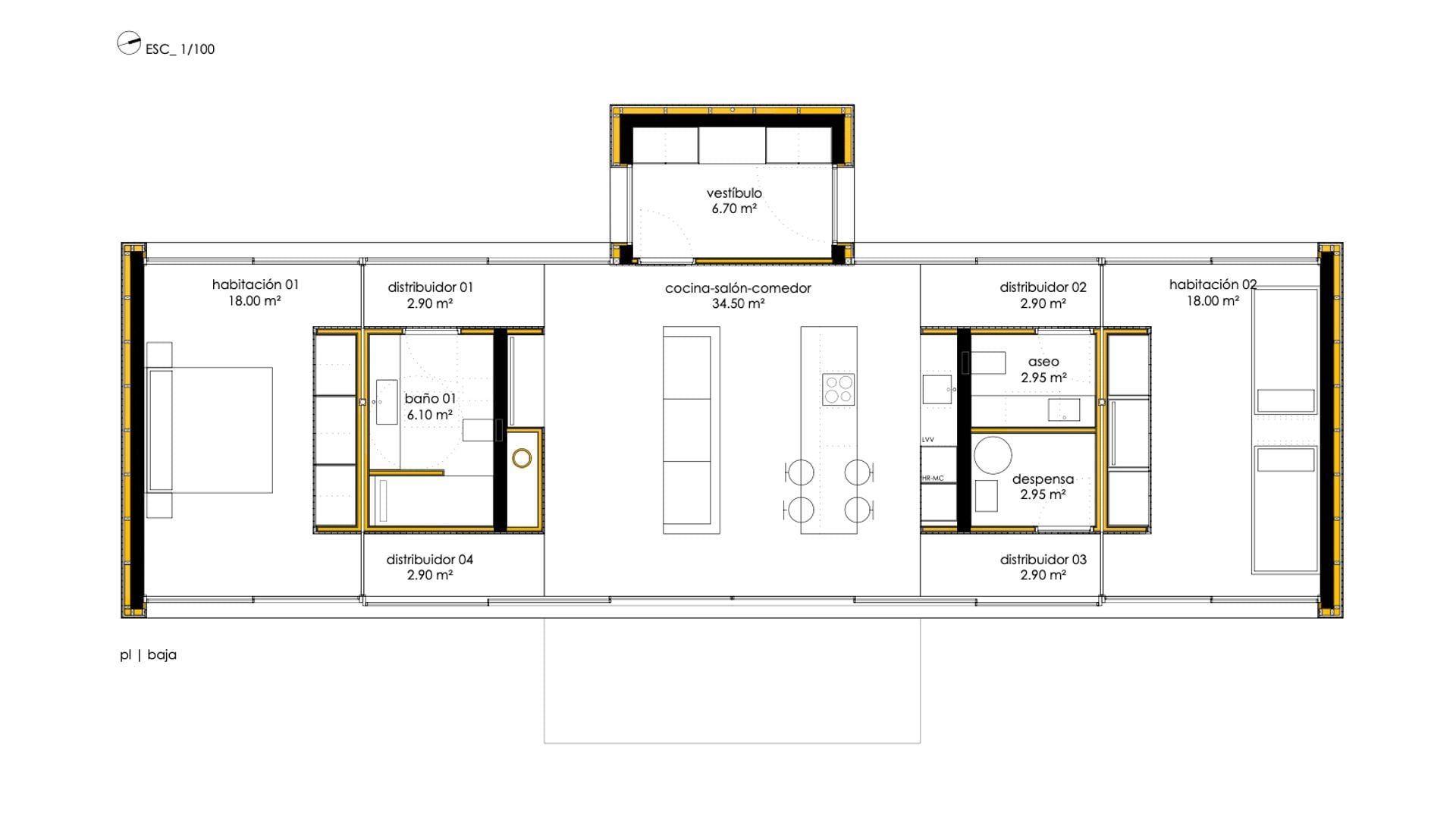 Plano de la vivienda