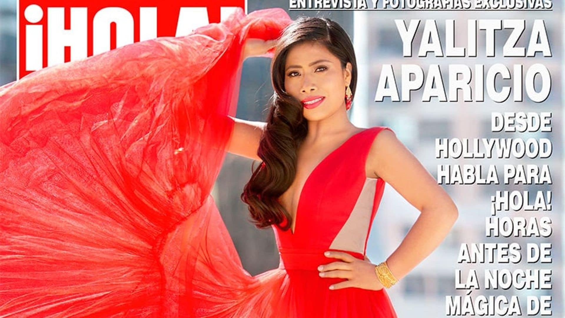 En ¡HOLA! Yalitza Aparicio con Hollywood a sus pies