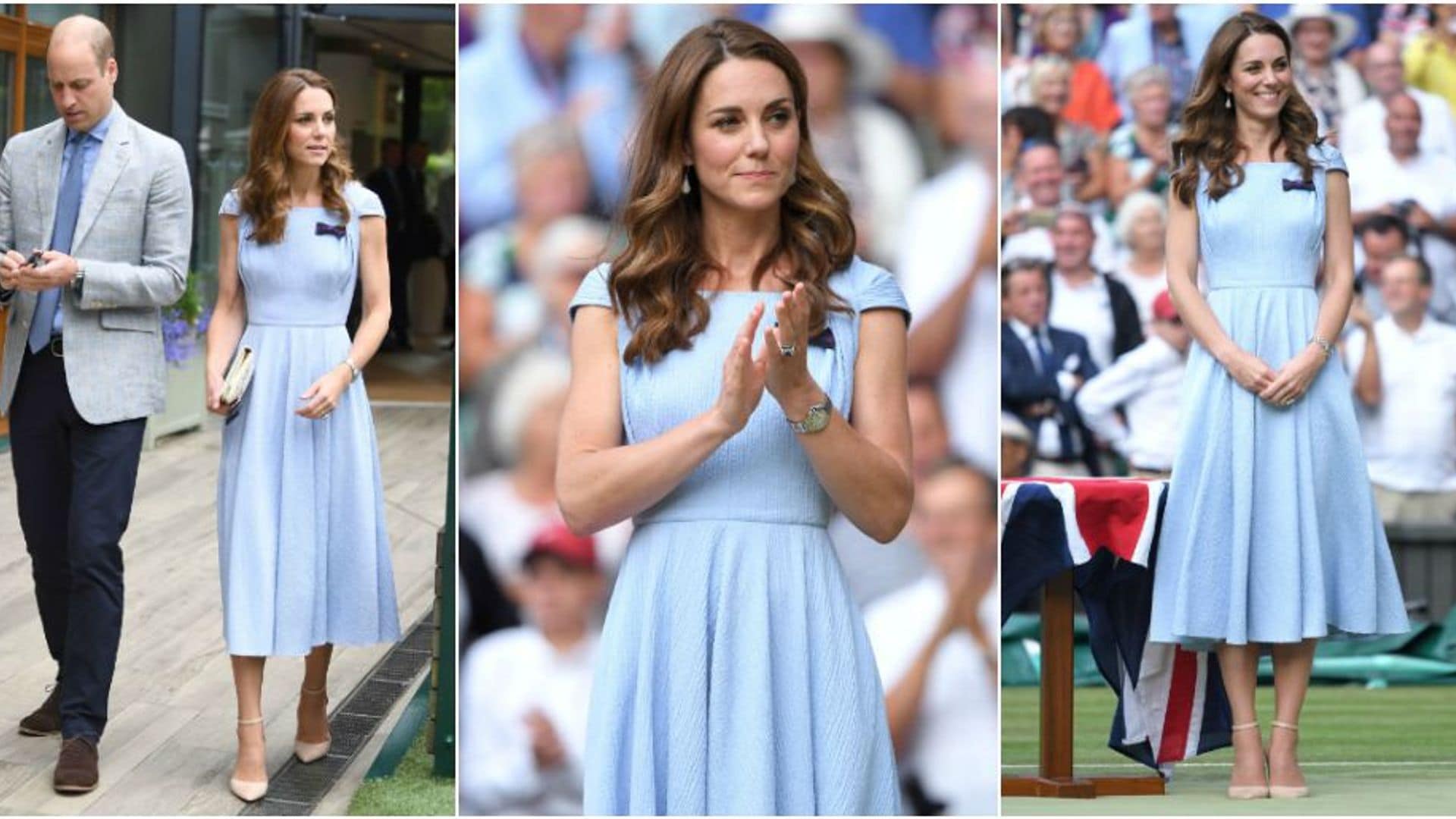 Los vestidos 'cap sleeves' del verano al estilo de Kate Middleton