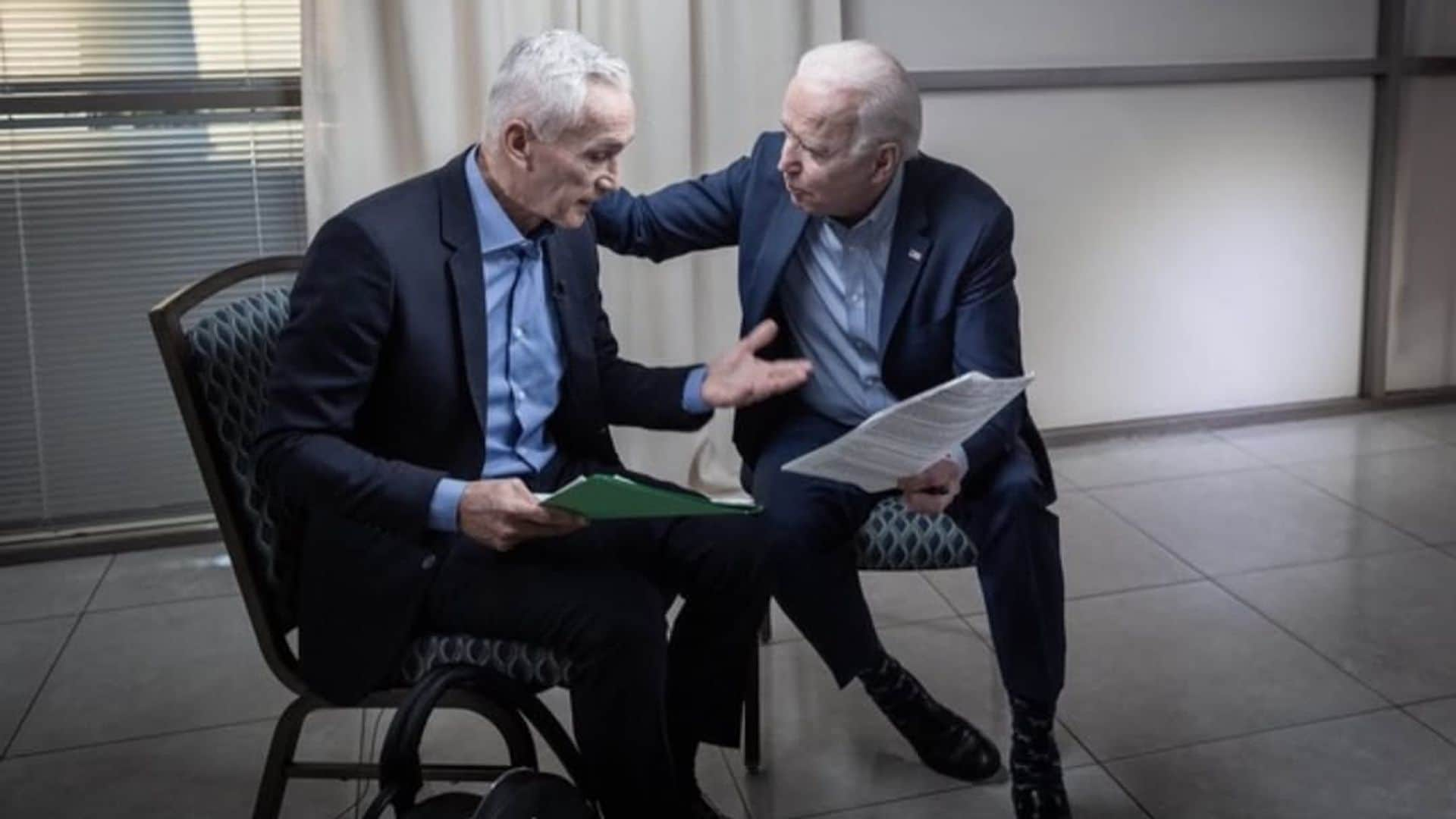 Jorge Ramos en entrevista con Joe Biden 