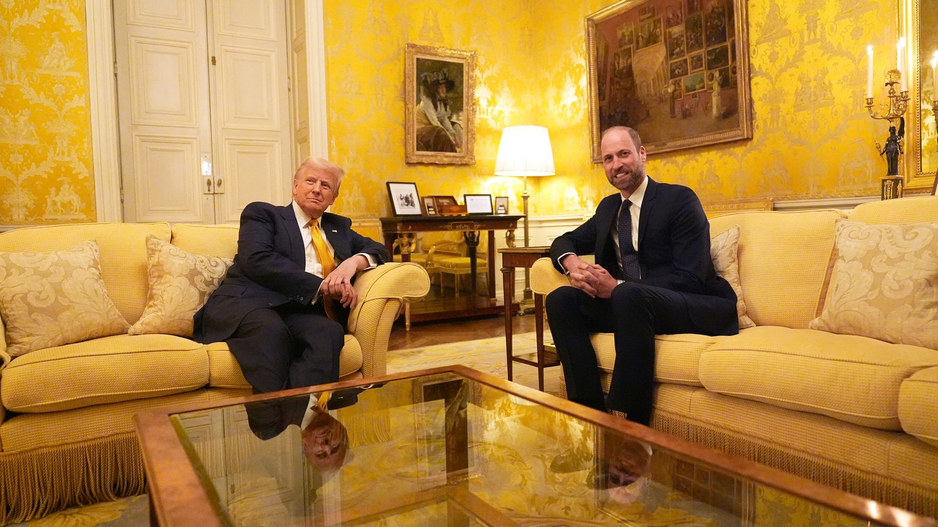 ¿De qué hablaron Donald Trump y el príncipe William? El futuro presidente lo revela