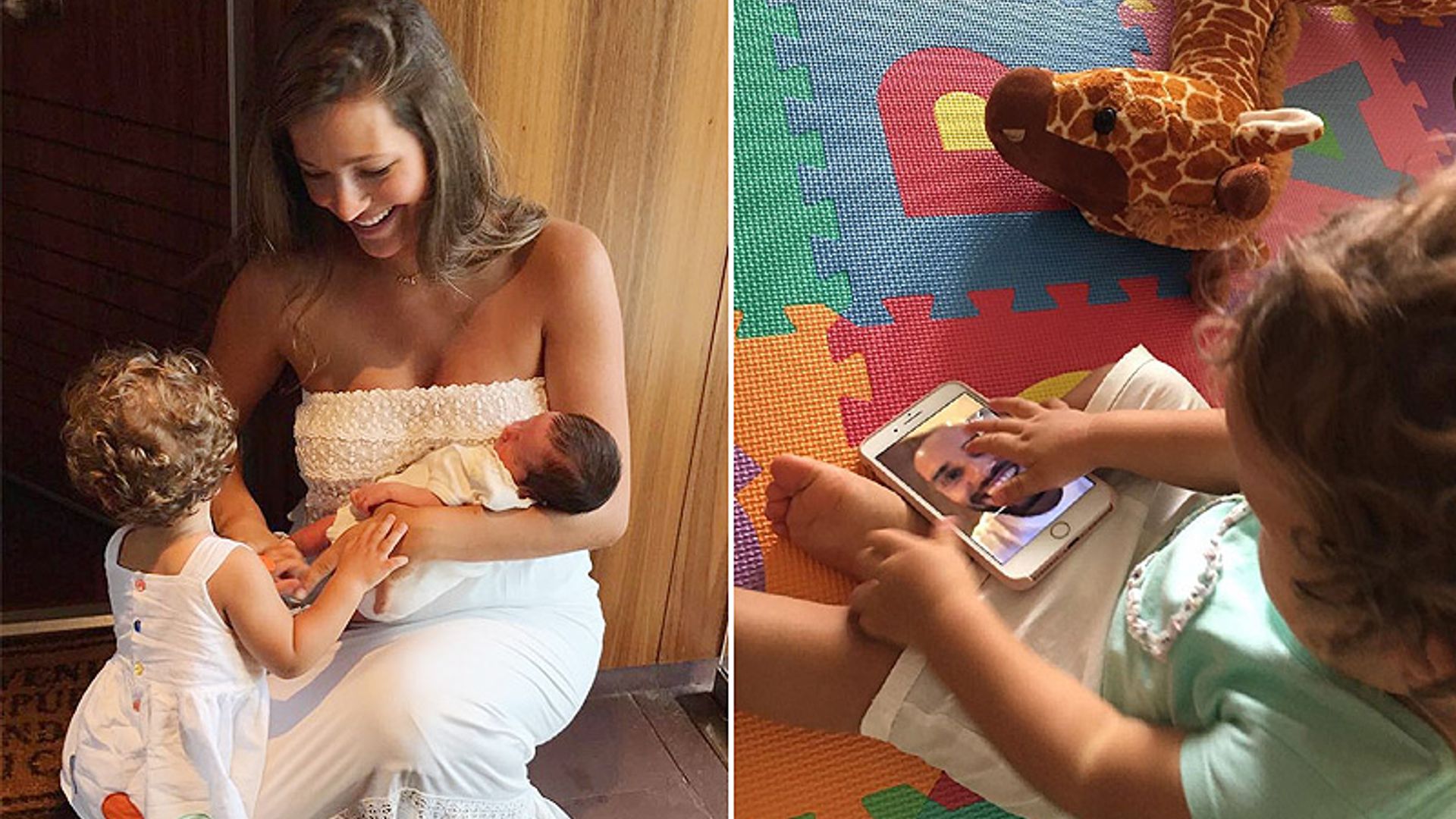 ¡Hola papi! Malena Costa comparte la tierna videollamada (China-España) de Mario Suárez y su hija Matilda