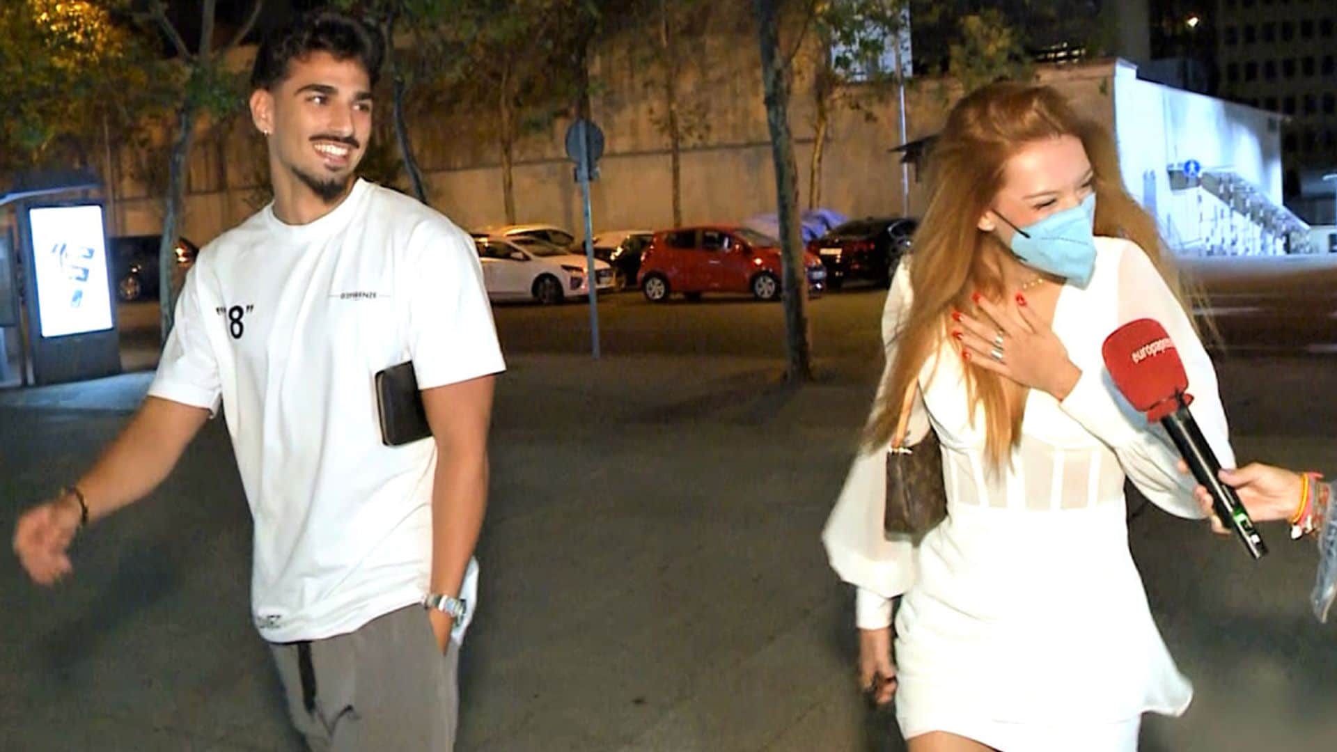 ﻿Las primeras imágenes de Alejandra Rubio con su nuevo novio, Carlos Agüera: 'Estoy muy feliz'