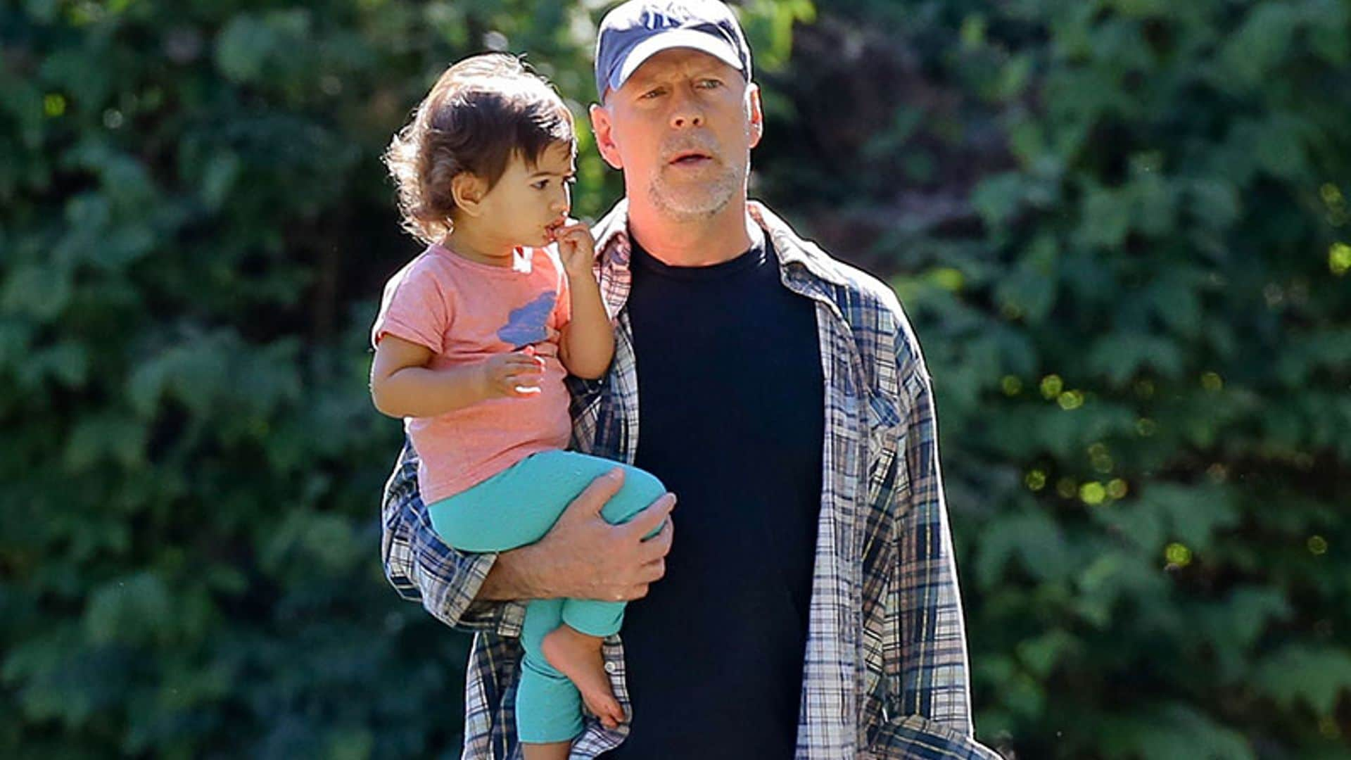 Bruce Willis, un padrazo entregado a sus hijas