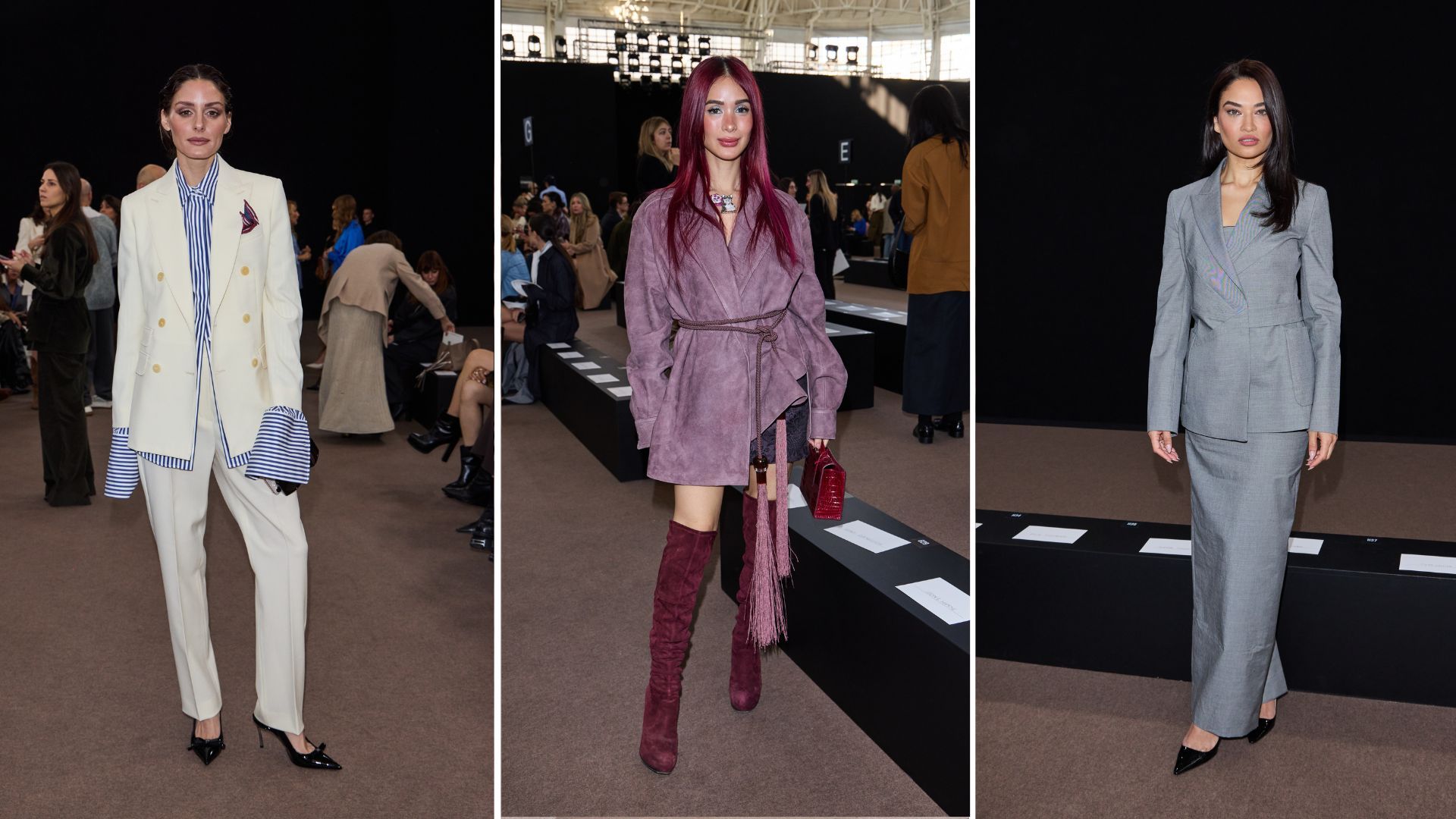 Shanina Shaik, Olivia Palermo y Heart Evangelista entre las mejor vestidas del 'front row' de Max Mara