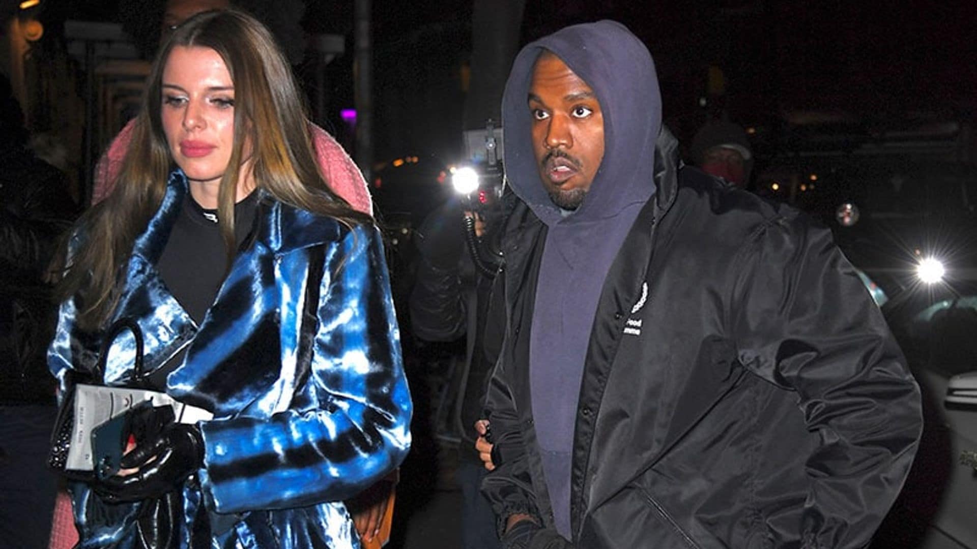 ¿Algo casual? Kanye West salió otra vez con Julia Fox, horas después de ser visto con una cantante