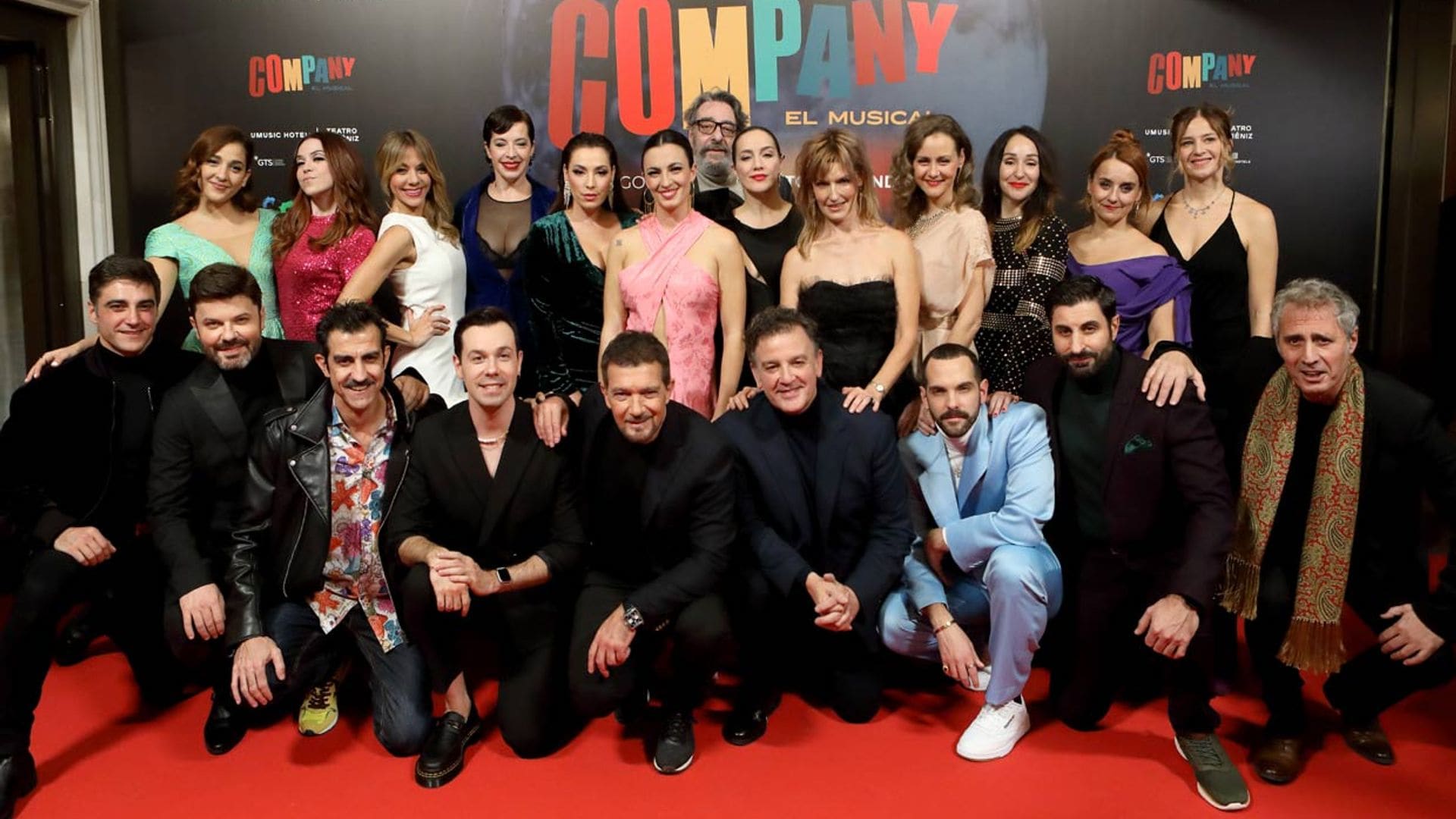 Antonio Banderas estrena su musical 'Company' en Madrid rodeado de amigos y rostros populares