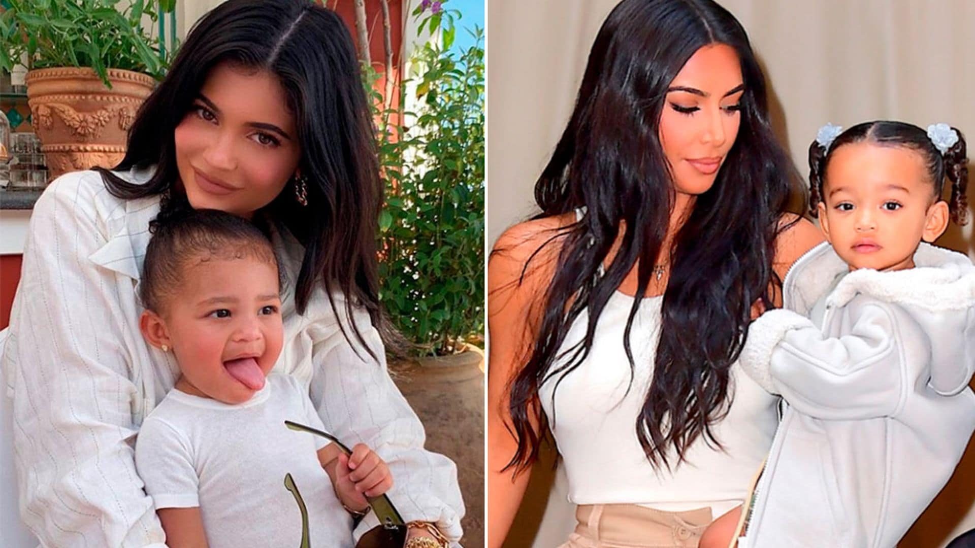 'Me gusta tu pelo', la divertida charla de Stormi y Chicago, hijas de Kylie Jenner y Kim Kardashian