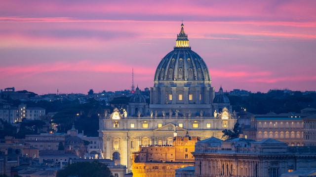 vaticano atardecer