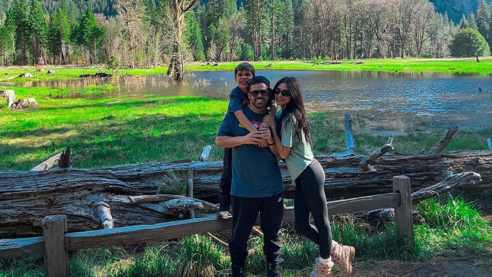 Alejandra Espinoza y su familia viven una inolvidable aventura en el Parque Nacional Yosemite