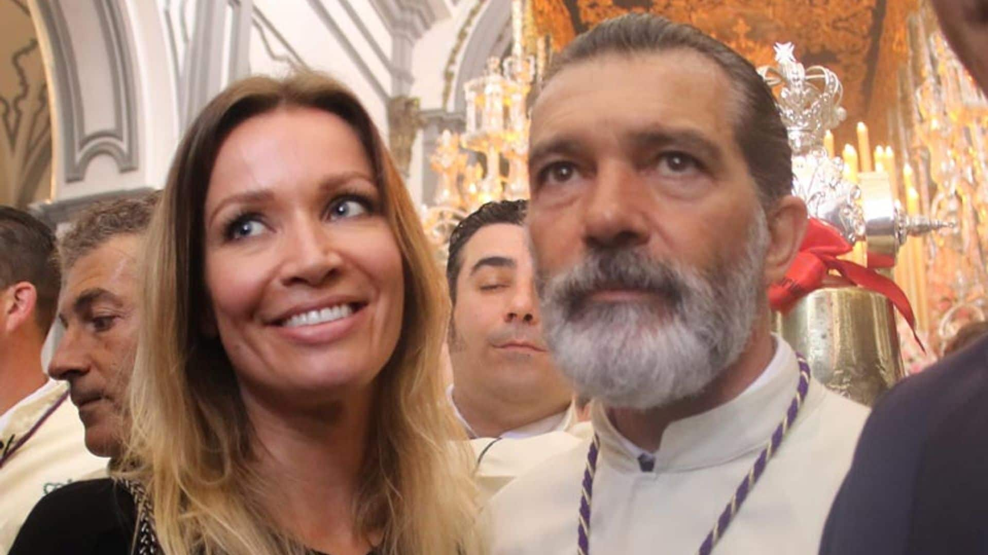 Antonio Banderas en su Semana Santa más especial tras el susto que vivió el pasado mes de enero