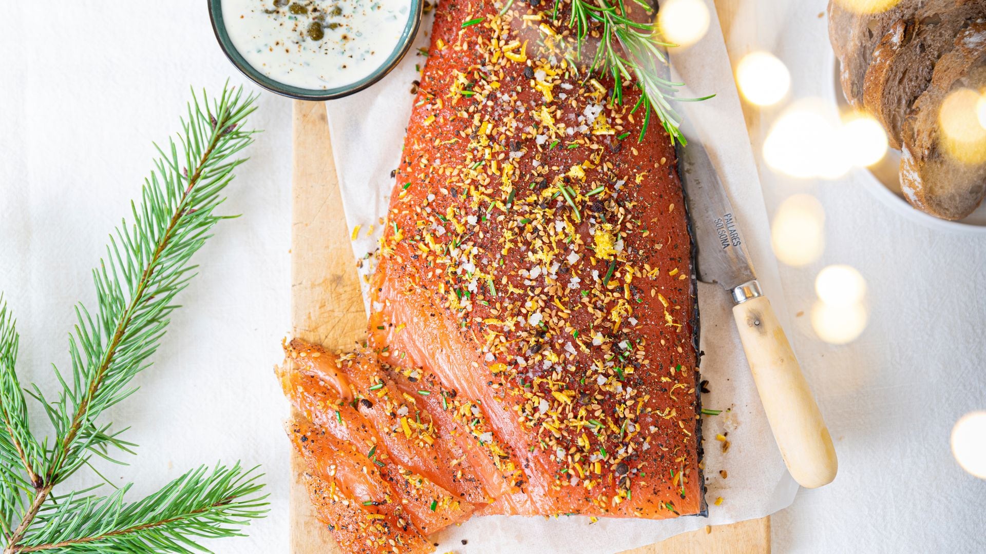 Salmón marinado casero: receta sencilla e ideal para Navidad