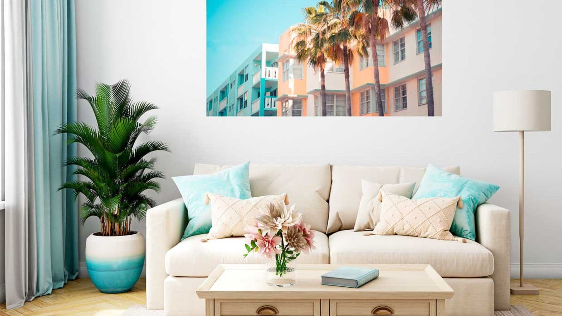 El estilo 'Miami Vibes' será uno de tus preferidos para decorar la casa este verano