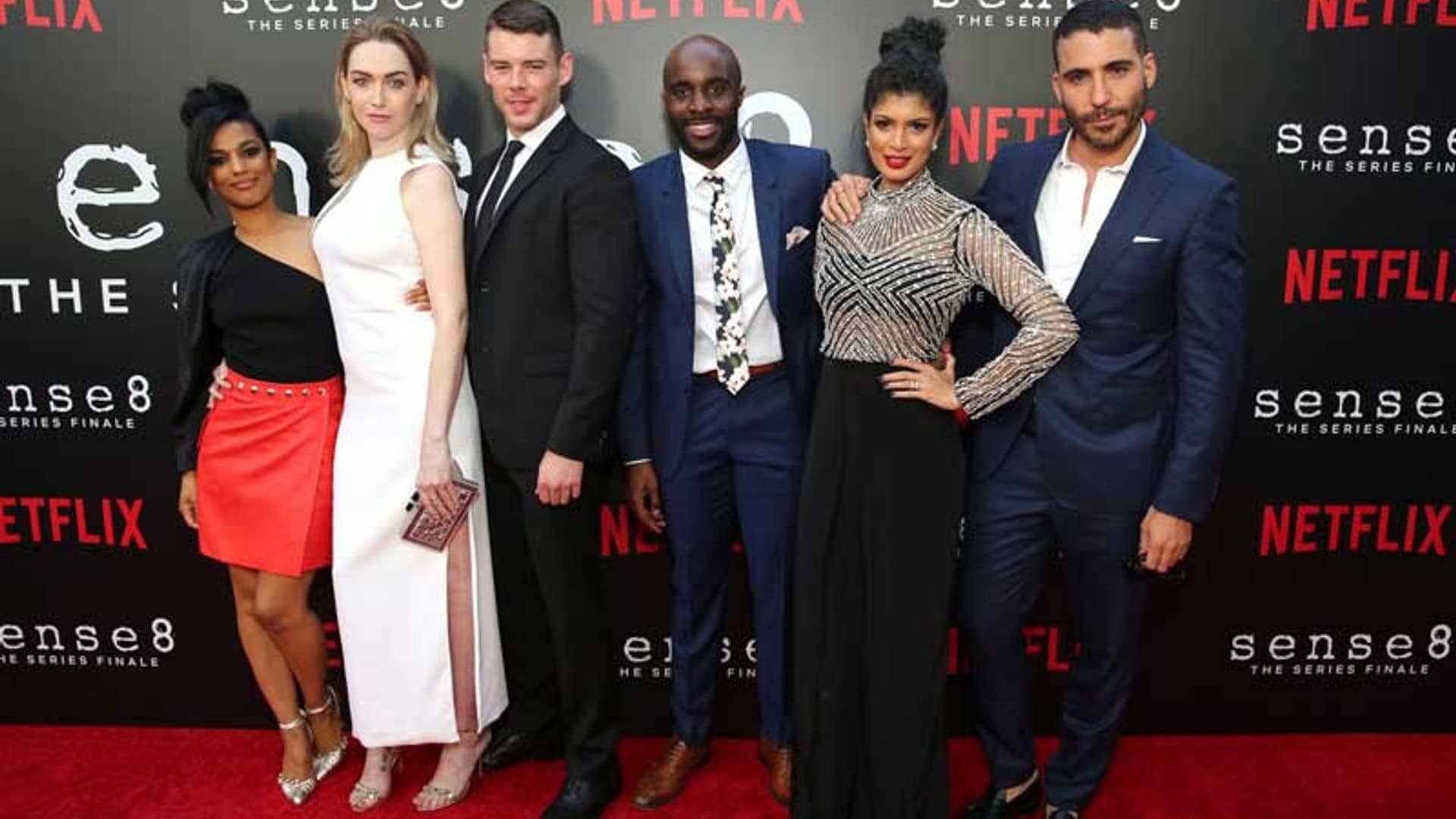 Miguel Ángel SIlvestre y el reparto de 'Sense 8' presentan la película que pone fin a la serie