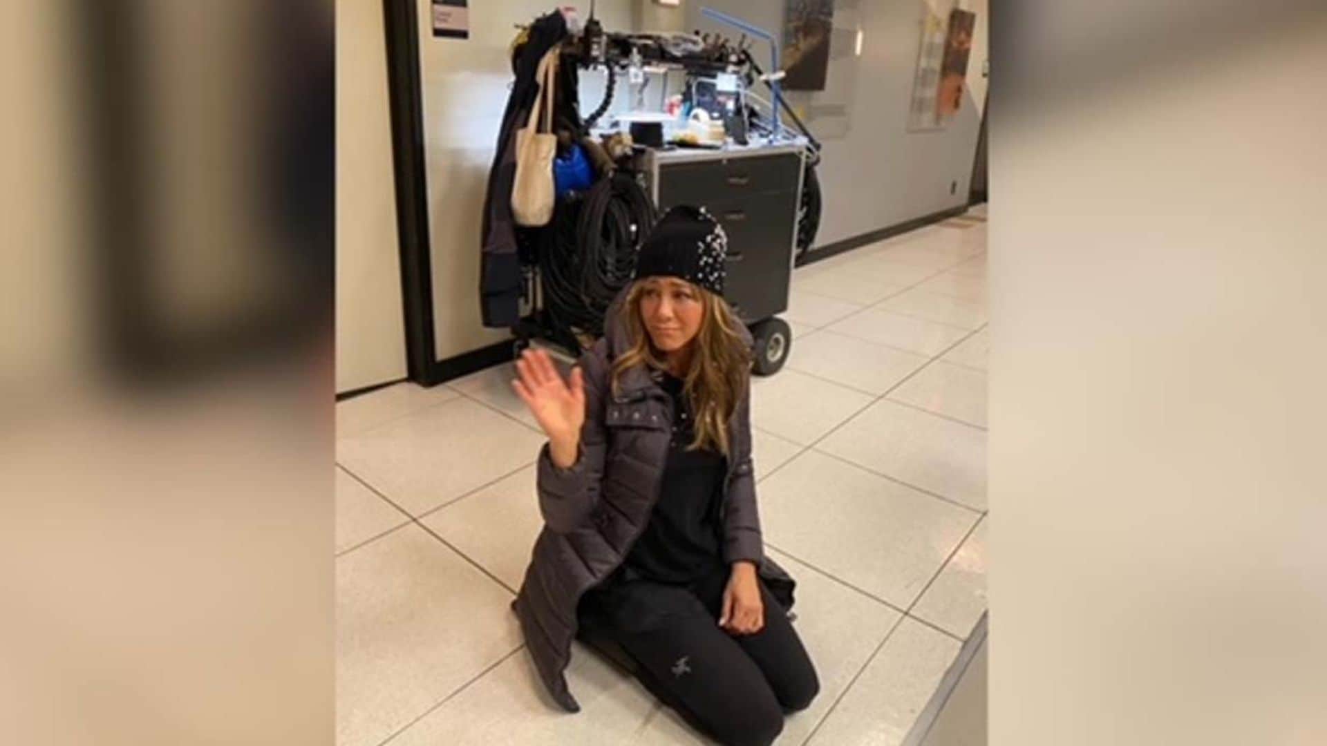 Jennifer Aniston celebra con estas emocionantes fotos el final de la emisión de su serie