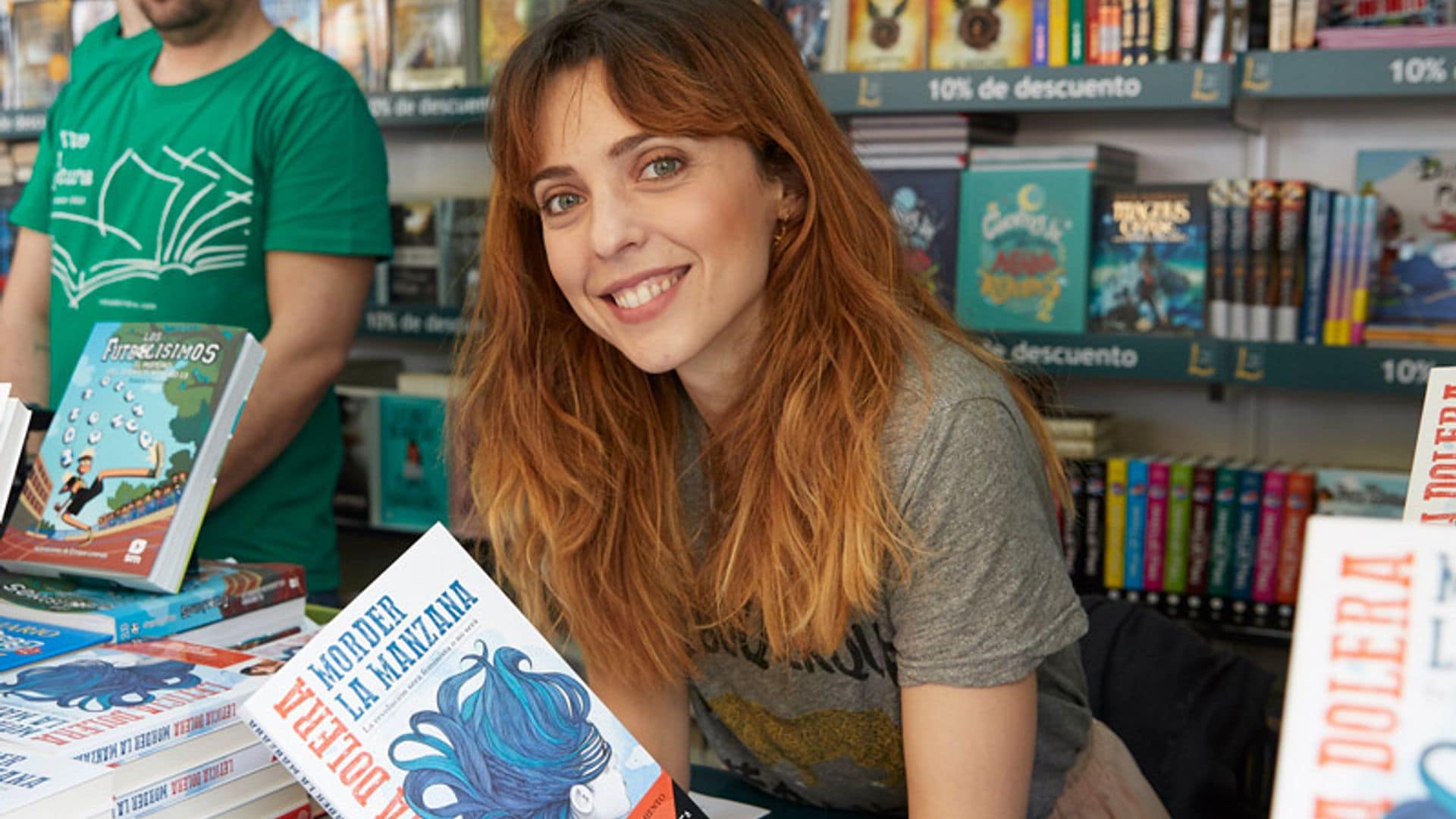 Leticia Dolera triunfa en la Feria del Libro