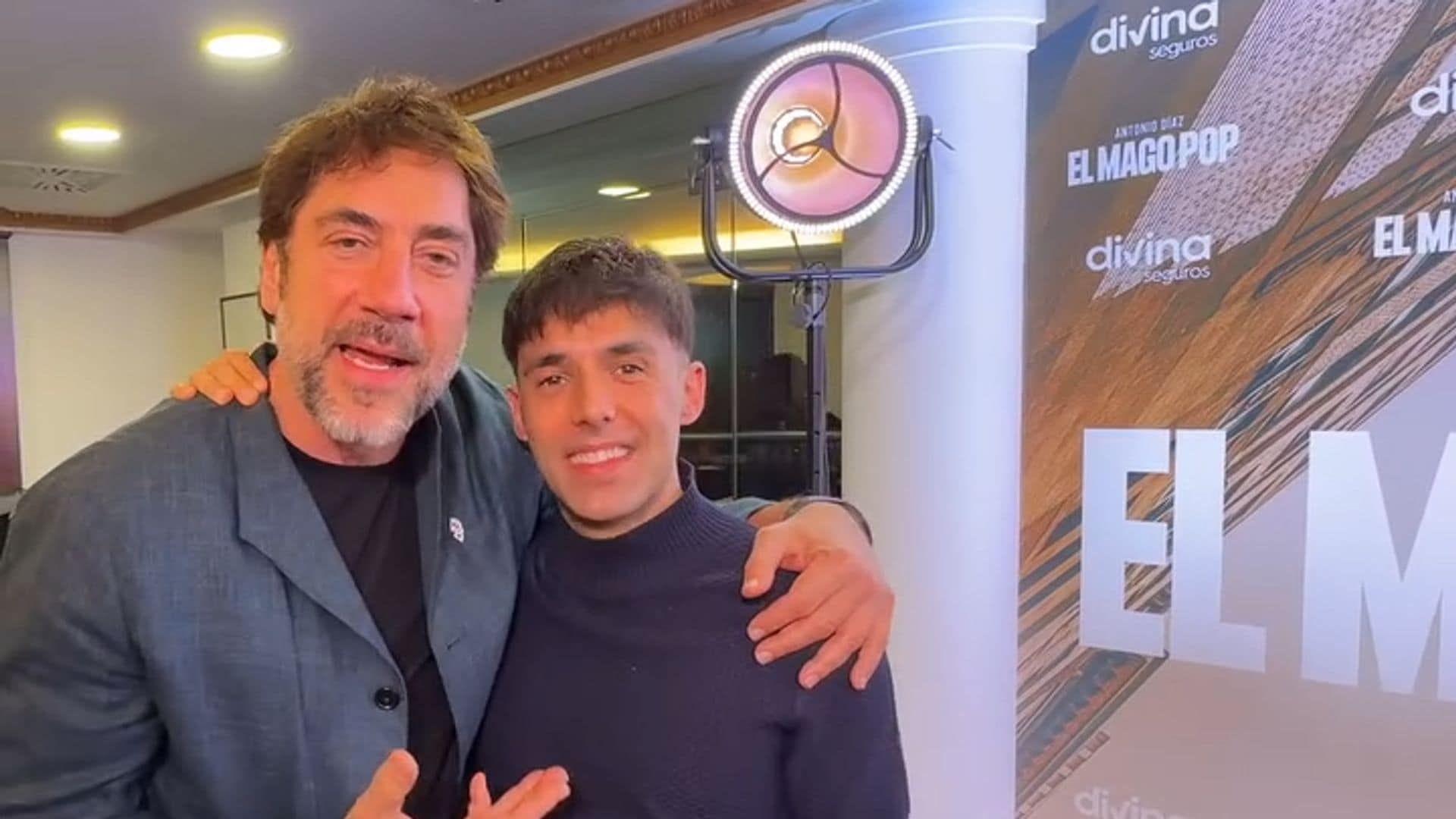 Javier Bardem y El Mago Pop