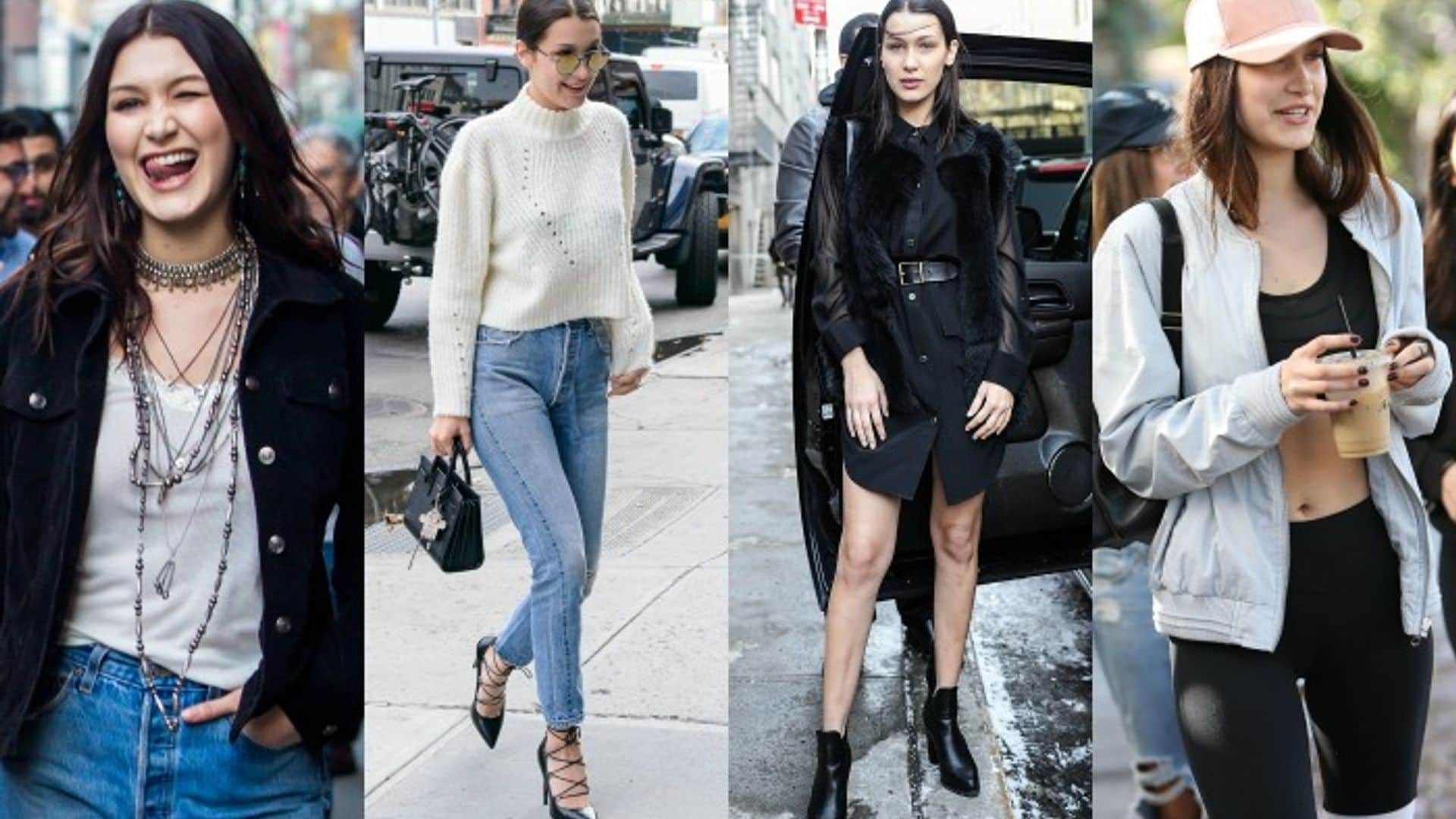 Los 'must' de estilo de Bella Hadid, y cómo puedes hacerte con ellos