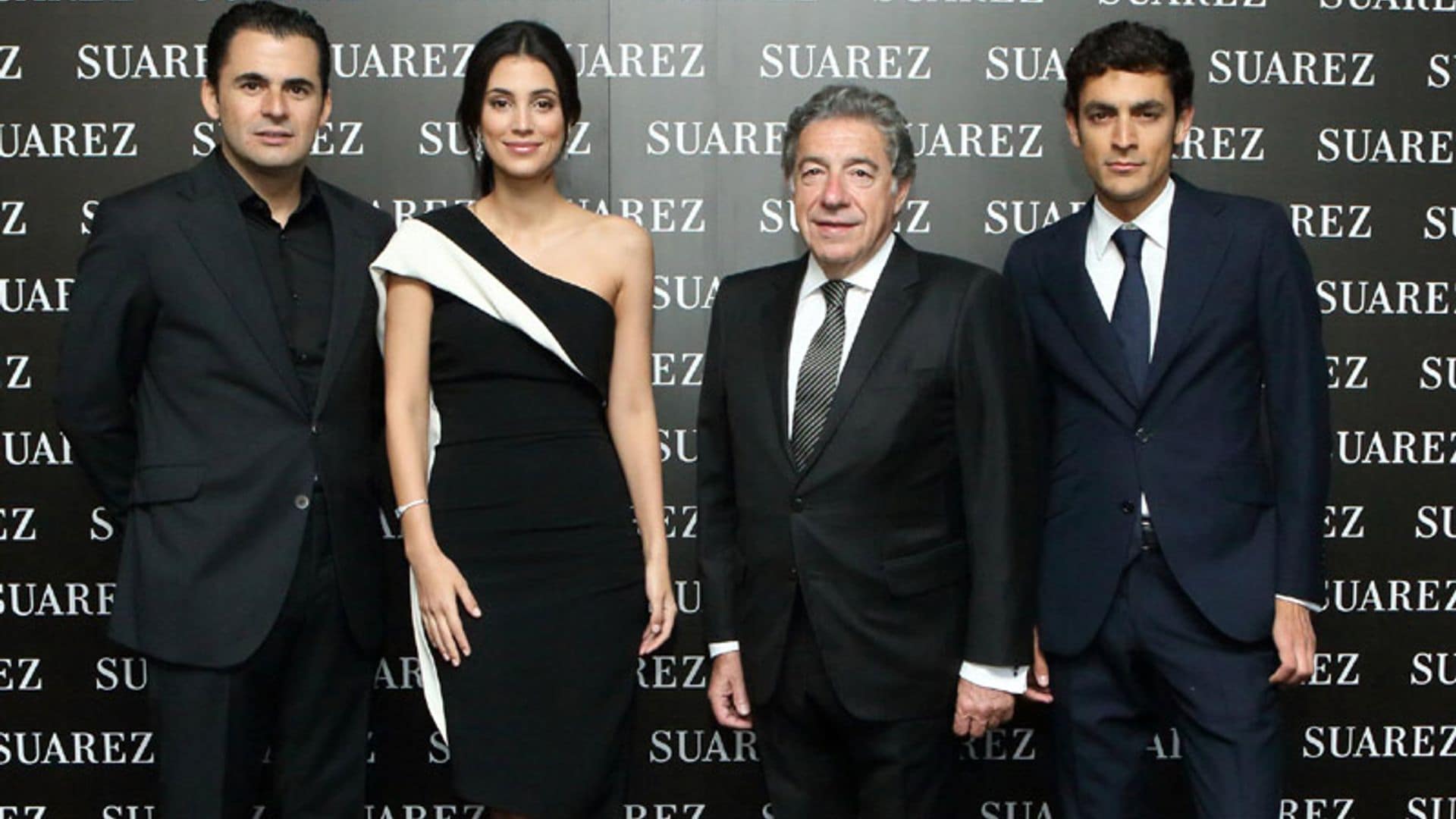 Alessandra de Osma, derroche de 'glamour' en la inauguración de la nueva boutique Suárez