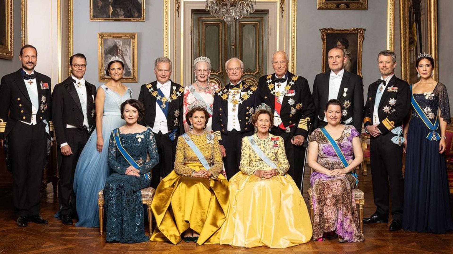 Las emotivas palabras del rey Carlos Gustavo de Suecia a su mujer y otros momentazos de la cena de gala de su Jubileo de Oro